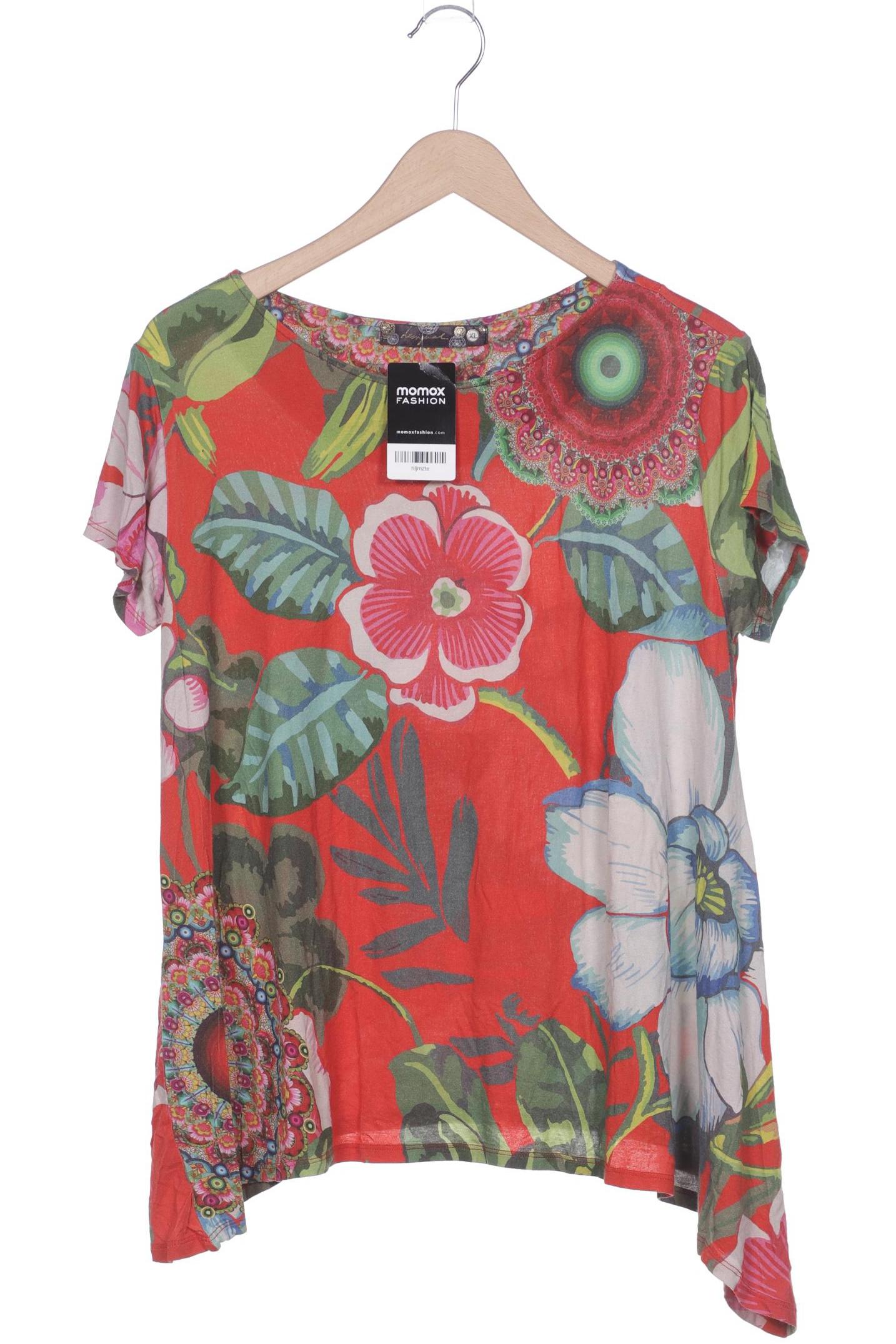 

Desigual Damen T-Shirt, rot, Gr. 44