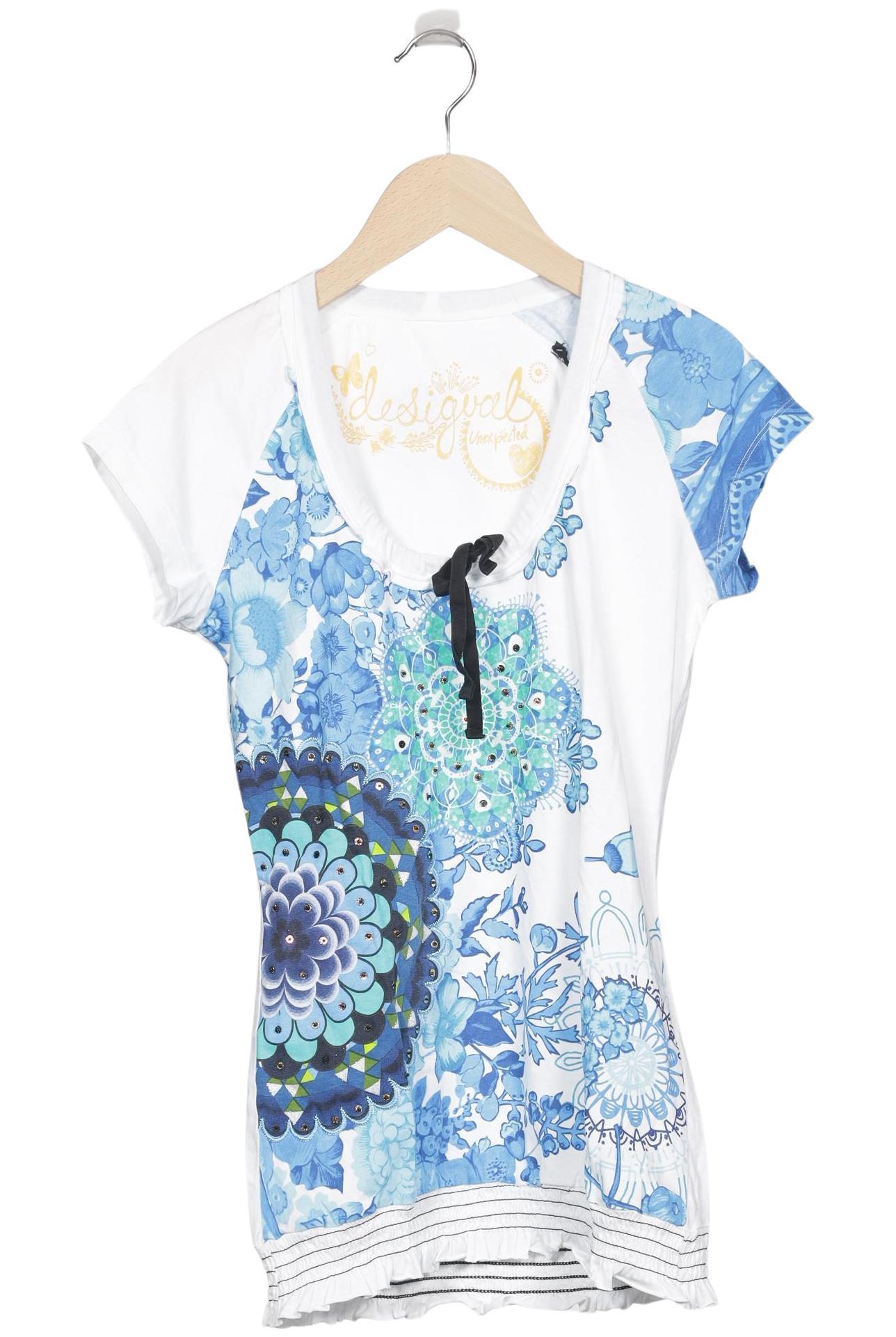 

Desigual Damen T-Shirt, mehrfarbig, Gr. 36