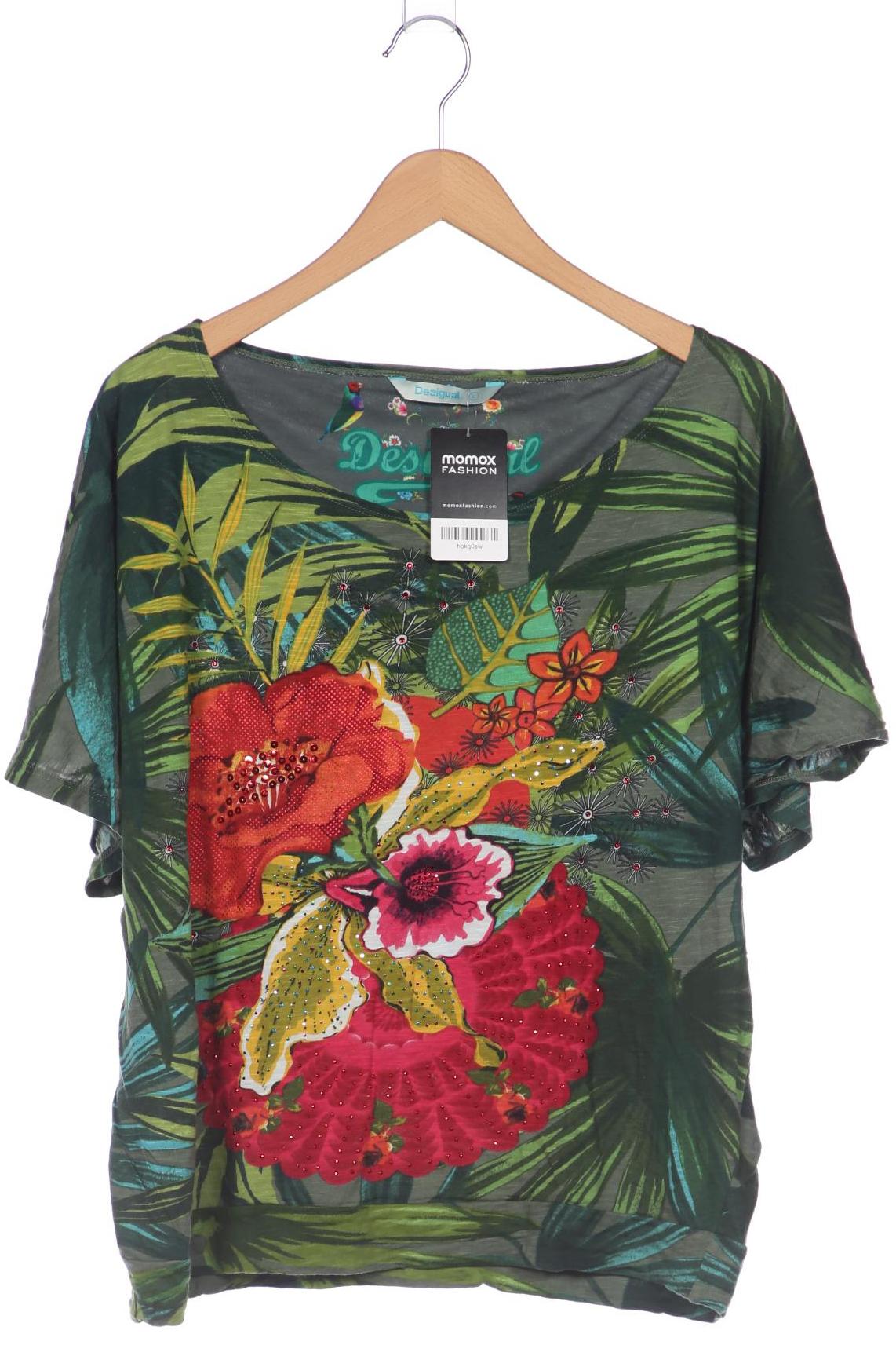 

Desigual Damen T-Shirt, grün, Gr. 42