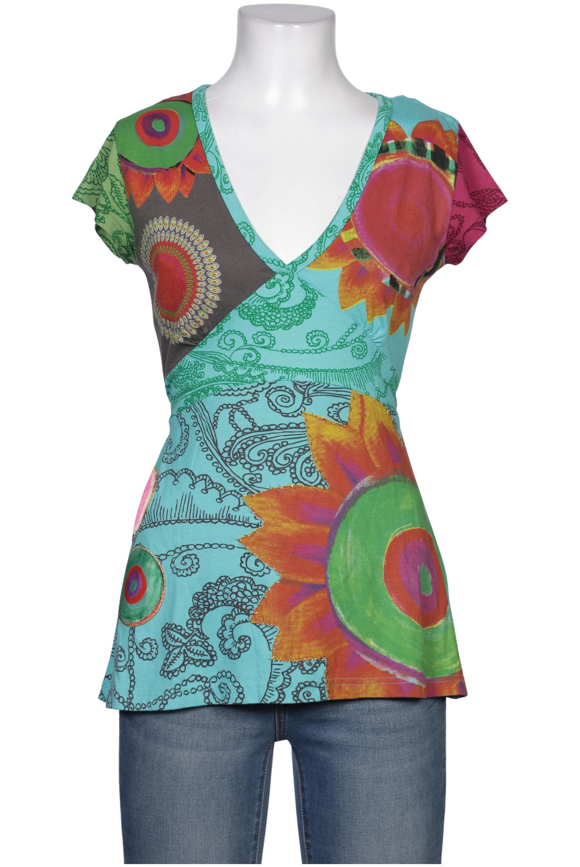 

Desigual Damen T-Shirt, mehrfarbig, Gr. 38