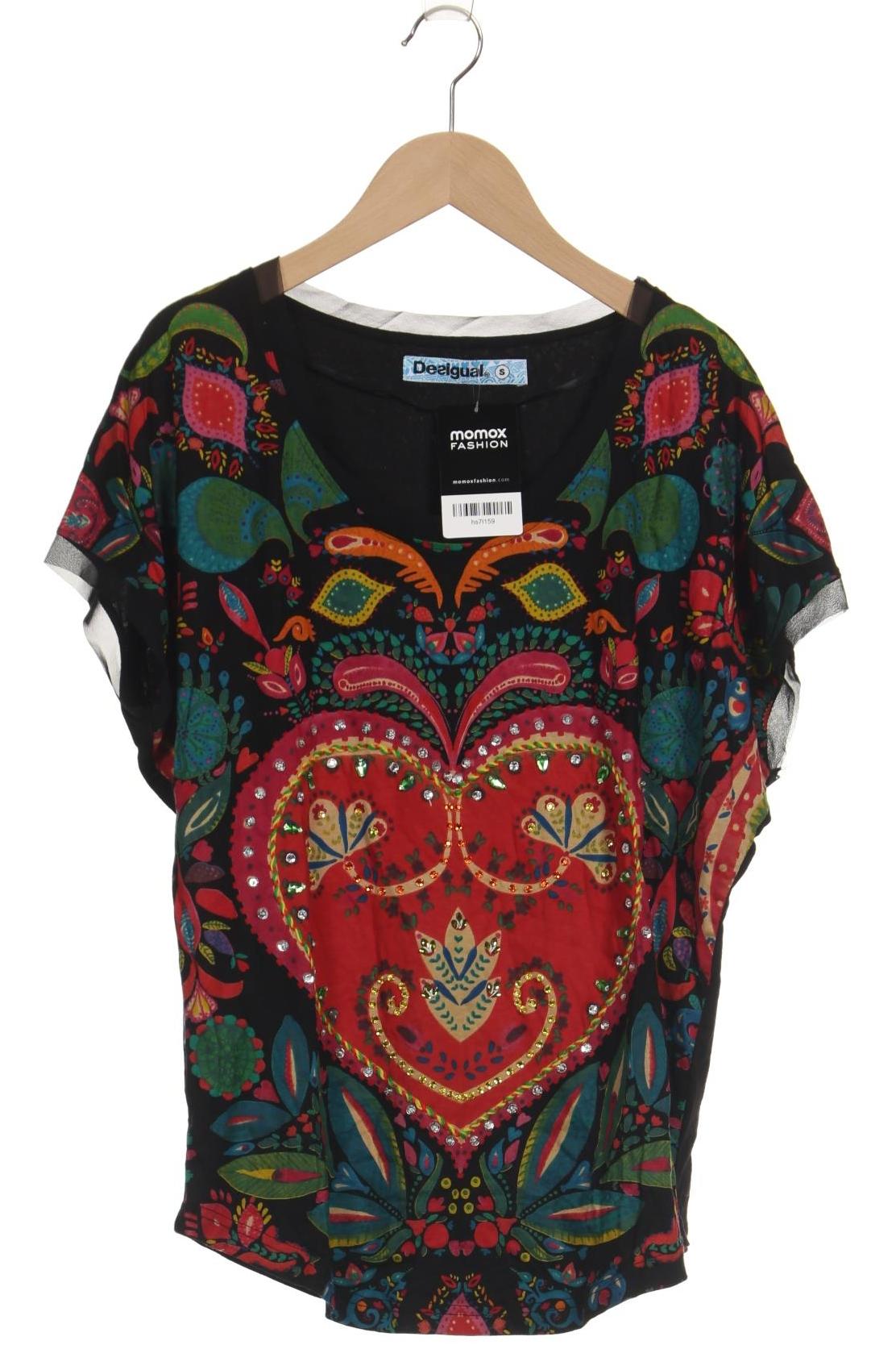 

Desigual Damen T-Shirt, schwarz, Gr. 36