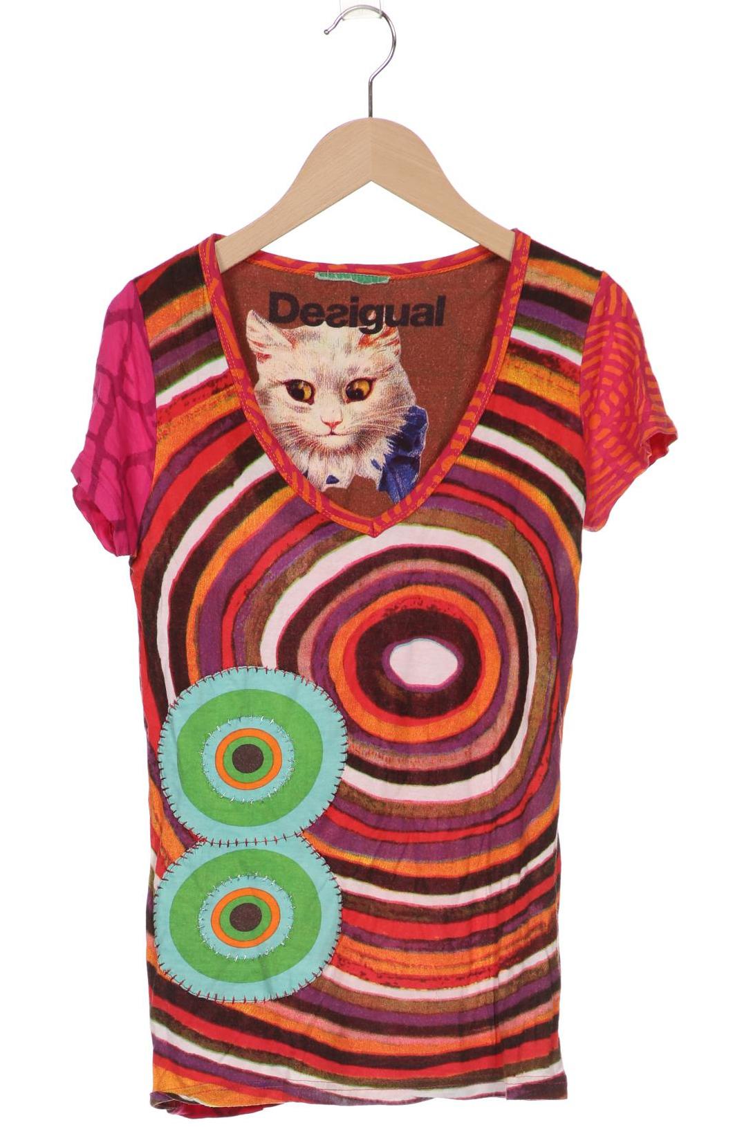 

Desigual Damen T-Shirt, mehrfarbig