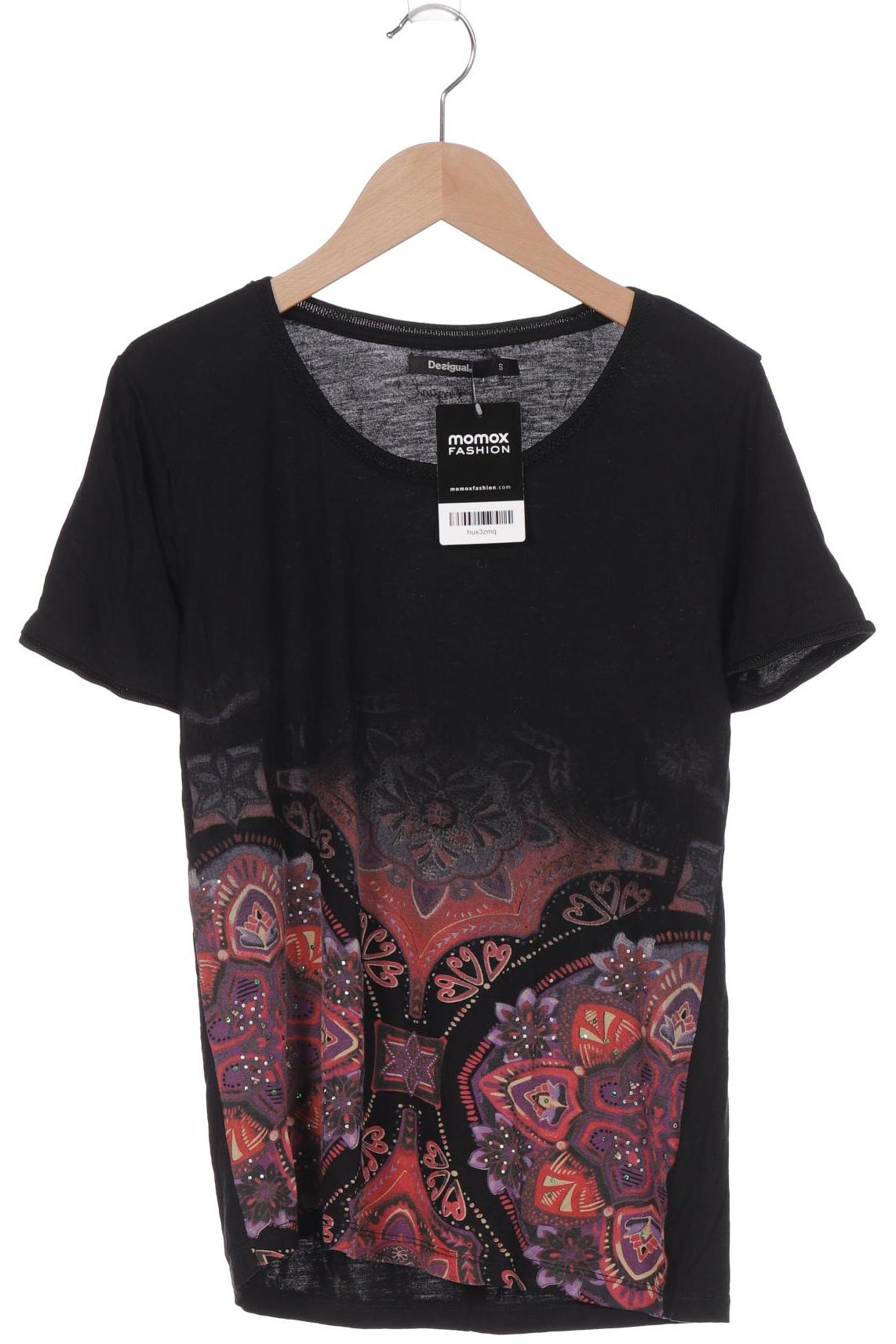 

Desigual Damen T-Shirt, schwarz