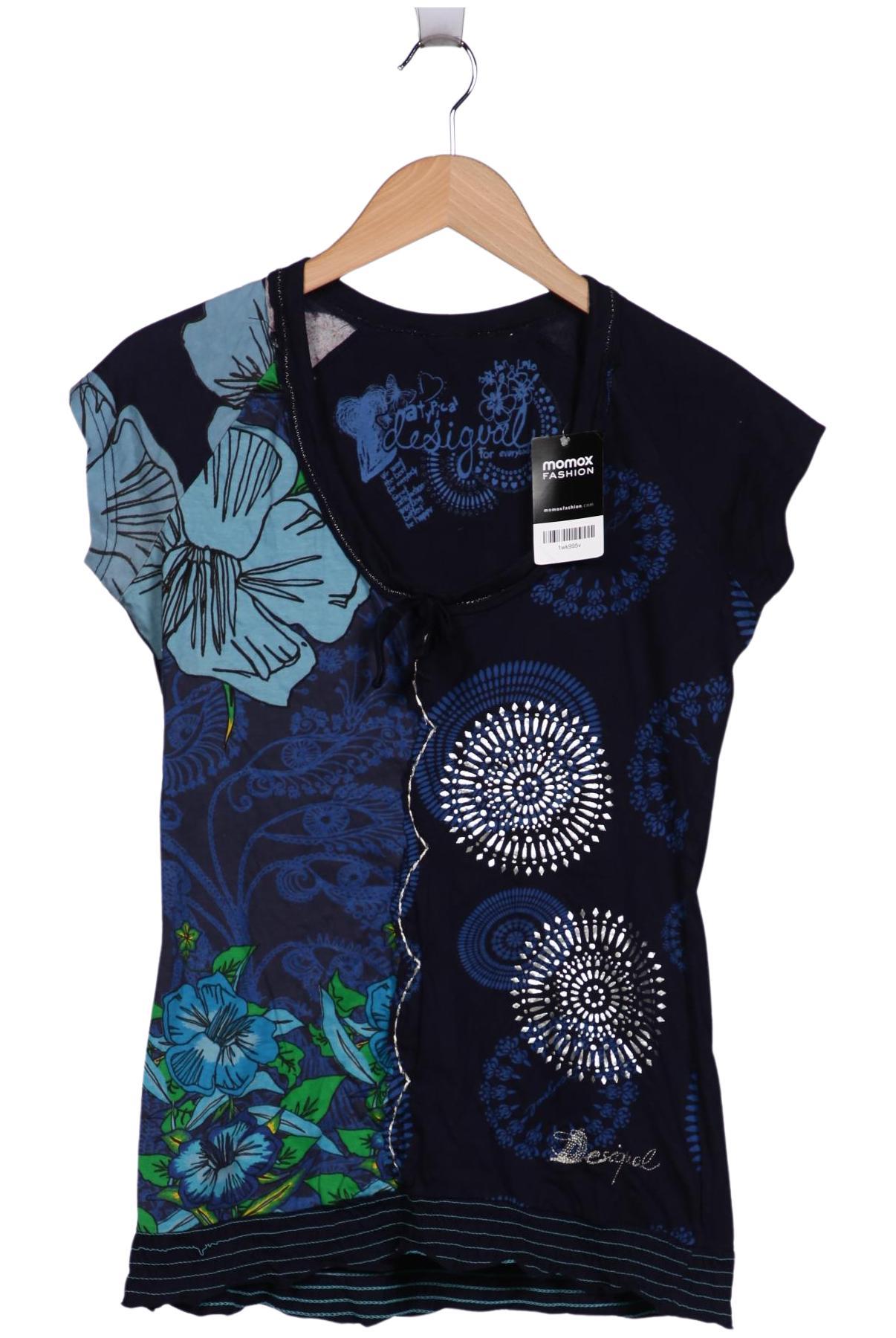 

Desigual Damen T-Shirt, marineblau, Gr. 42