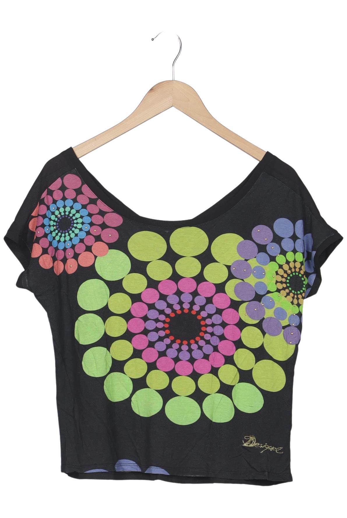 

Desigual Damen T-Shirt, mehrfarbig, Gr. 42