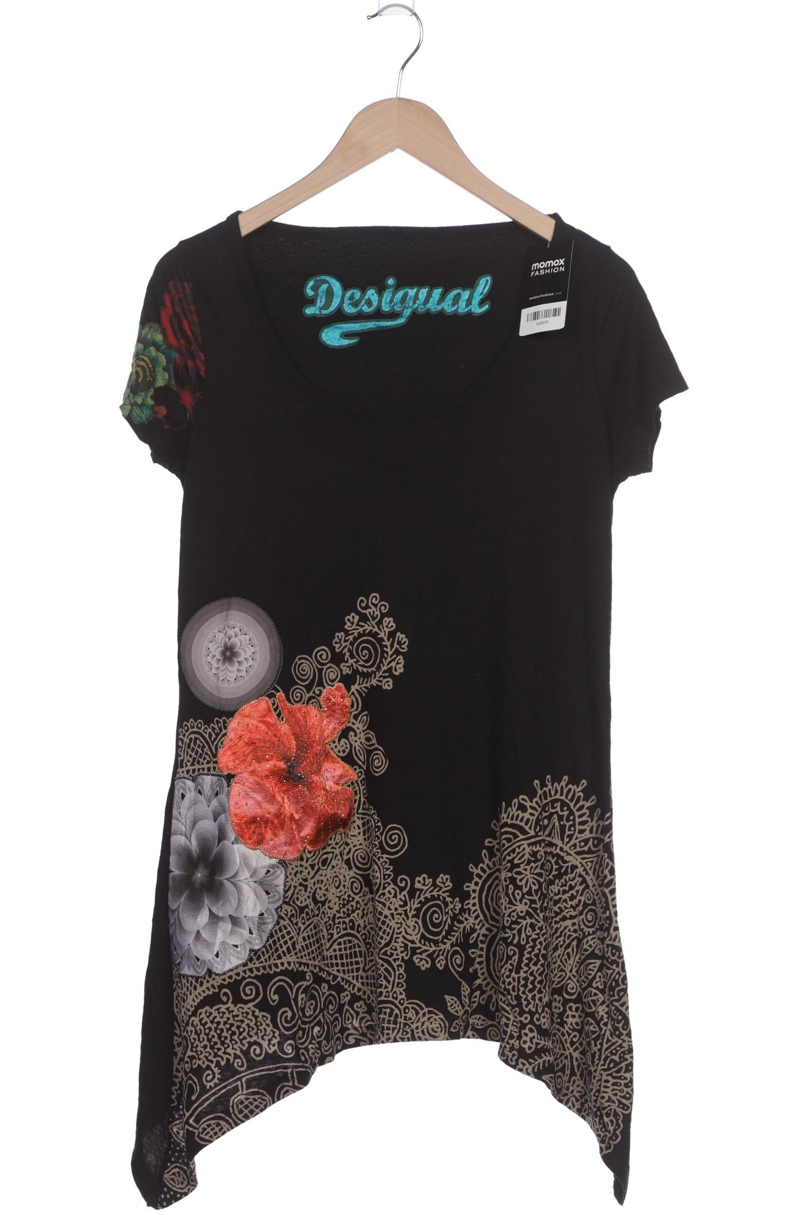 

Desigual Damen T-Shirt, schwarz, Gr. 44