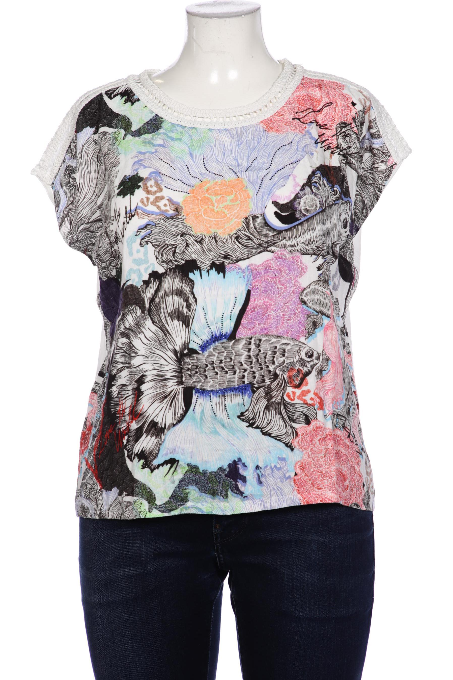 

Desigual Damen T-Shirt, mehrfarbig, Gr. 44