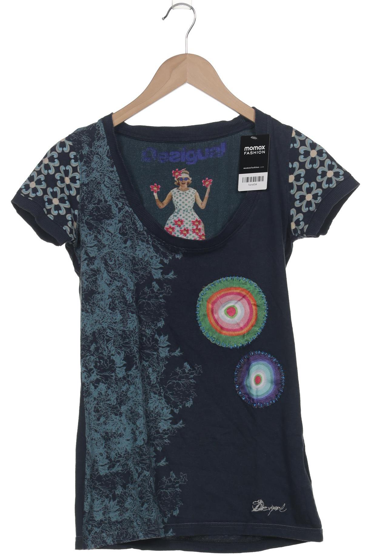 

Desigual Damen T-Shirt, marineblau, Gr. 38