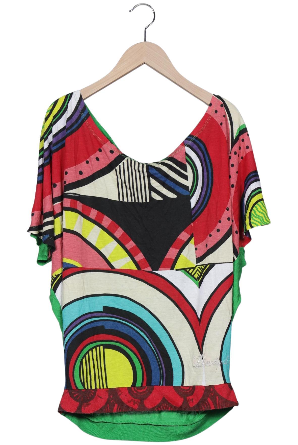 

Desigual Damen T-Shirt, mehrfarbig, Gr. 36
