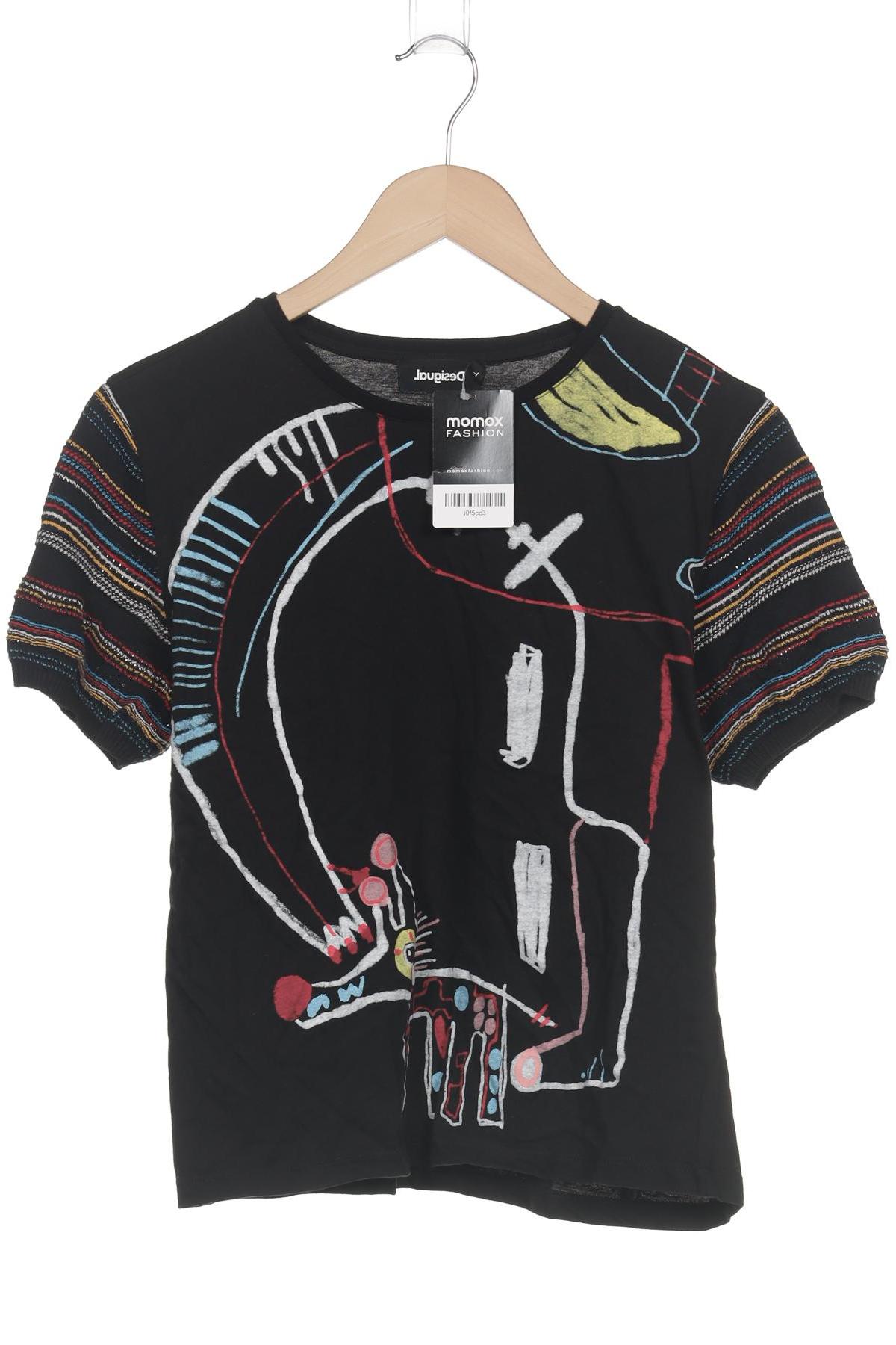 

Desigual Damen T-Shirt, schwarz, Gr. 42