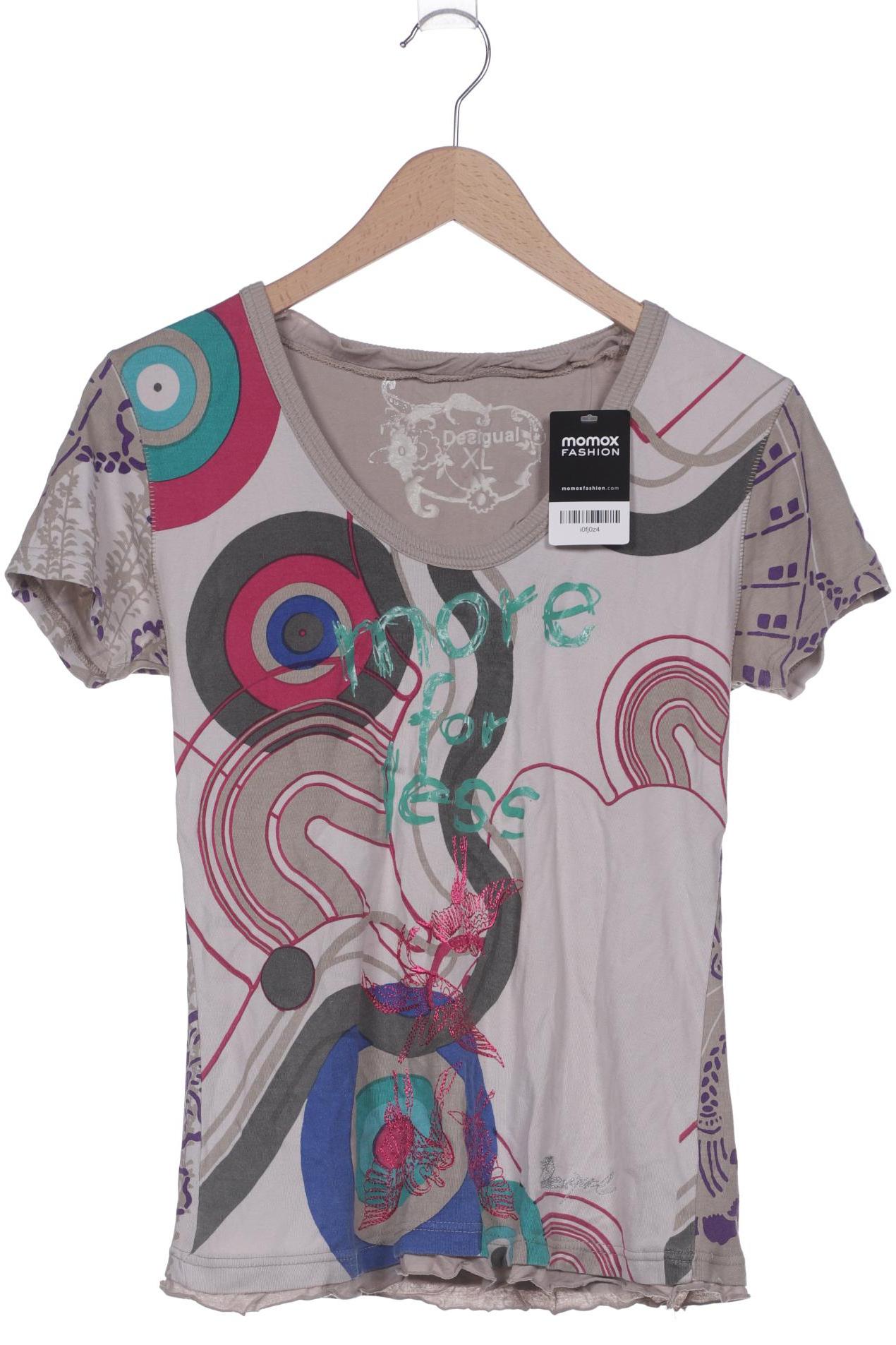 

Desigual Damen T-Shirt, beige, Gr. 44