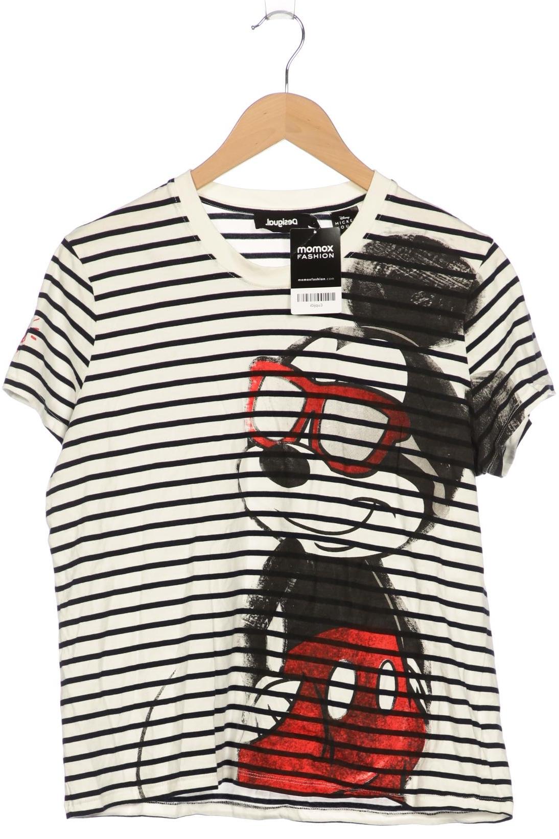 

Desigual Damen T-Shirt, weiß, Gr. 44