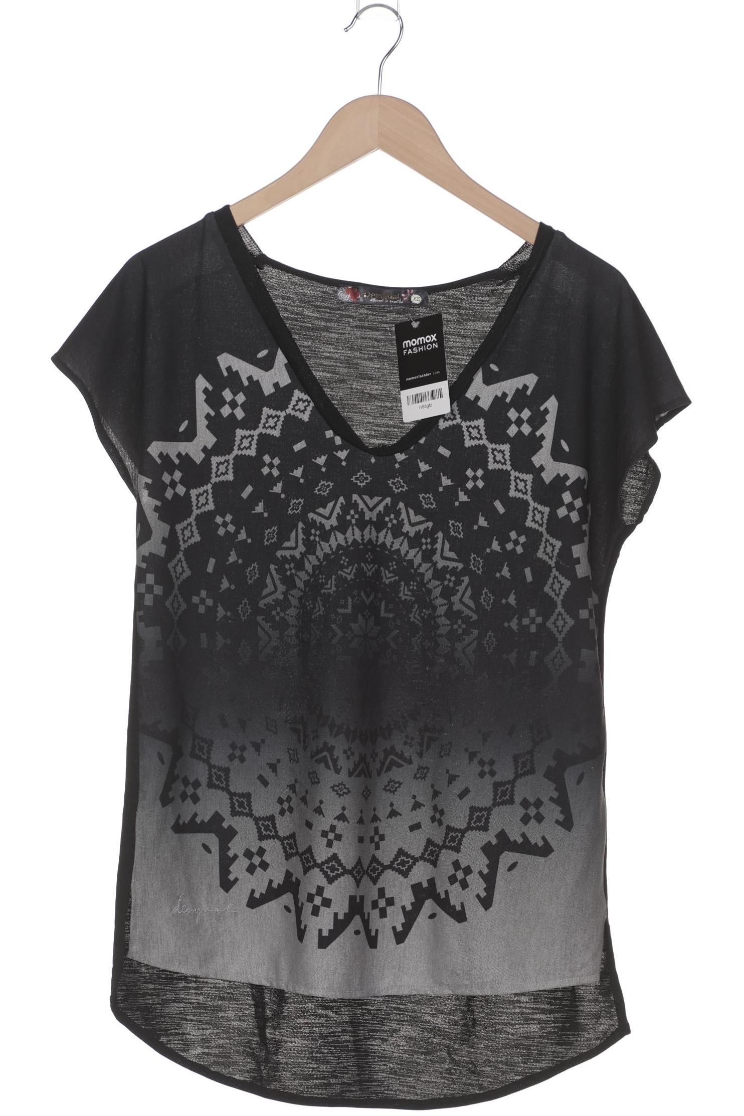 

Desigual Damen T-Shirt, schwarz, Gr. 34
