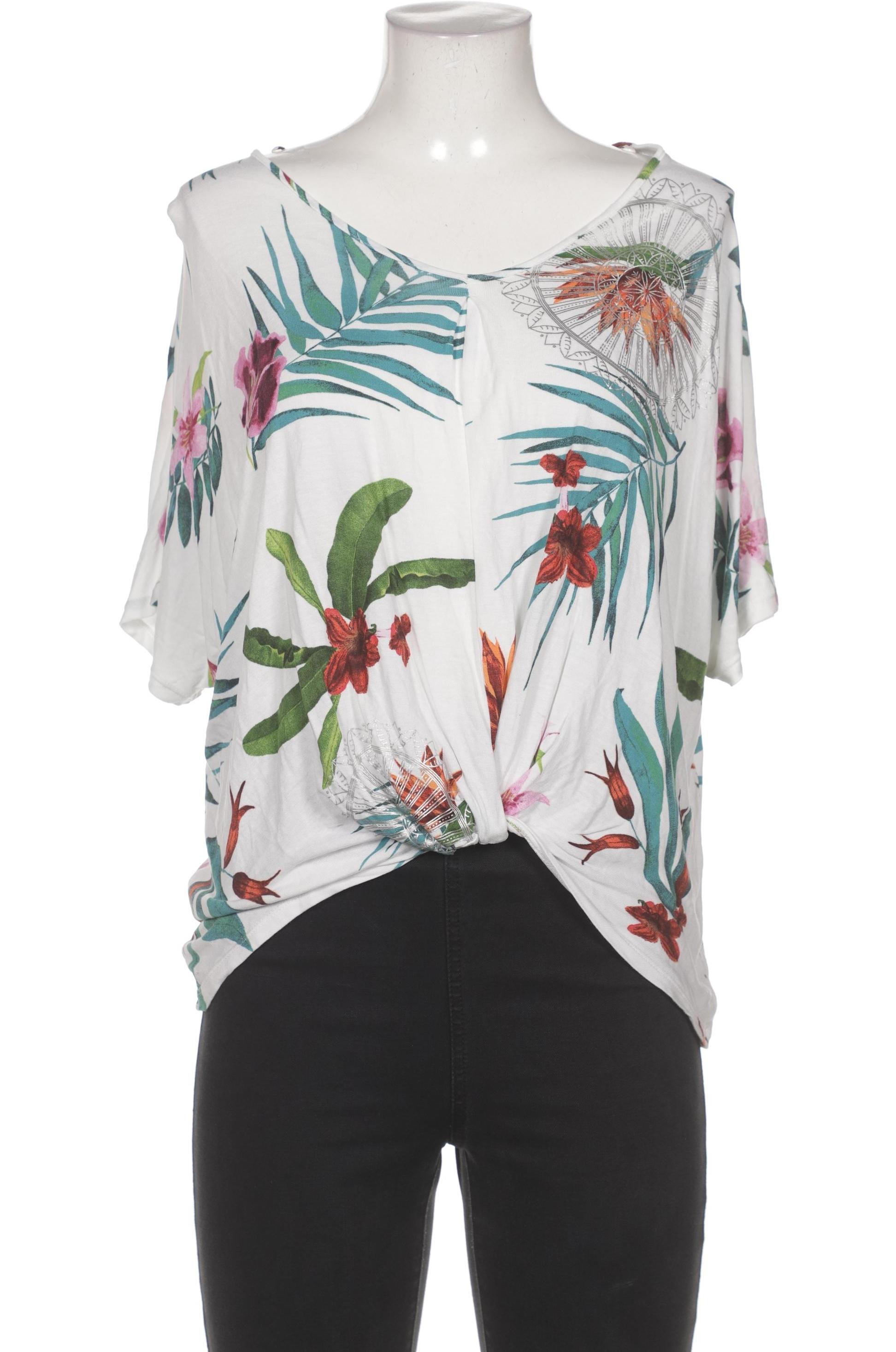

Desigual Damen T-Shirt, weiß, Gr. 38