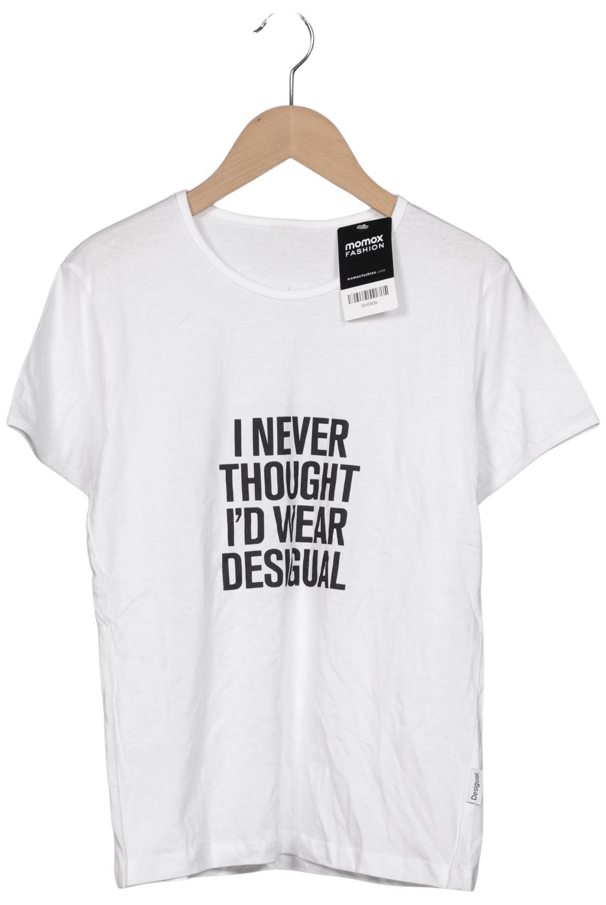 

Desigual Damen T-Shirt, weiß, Gr. 36