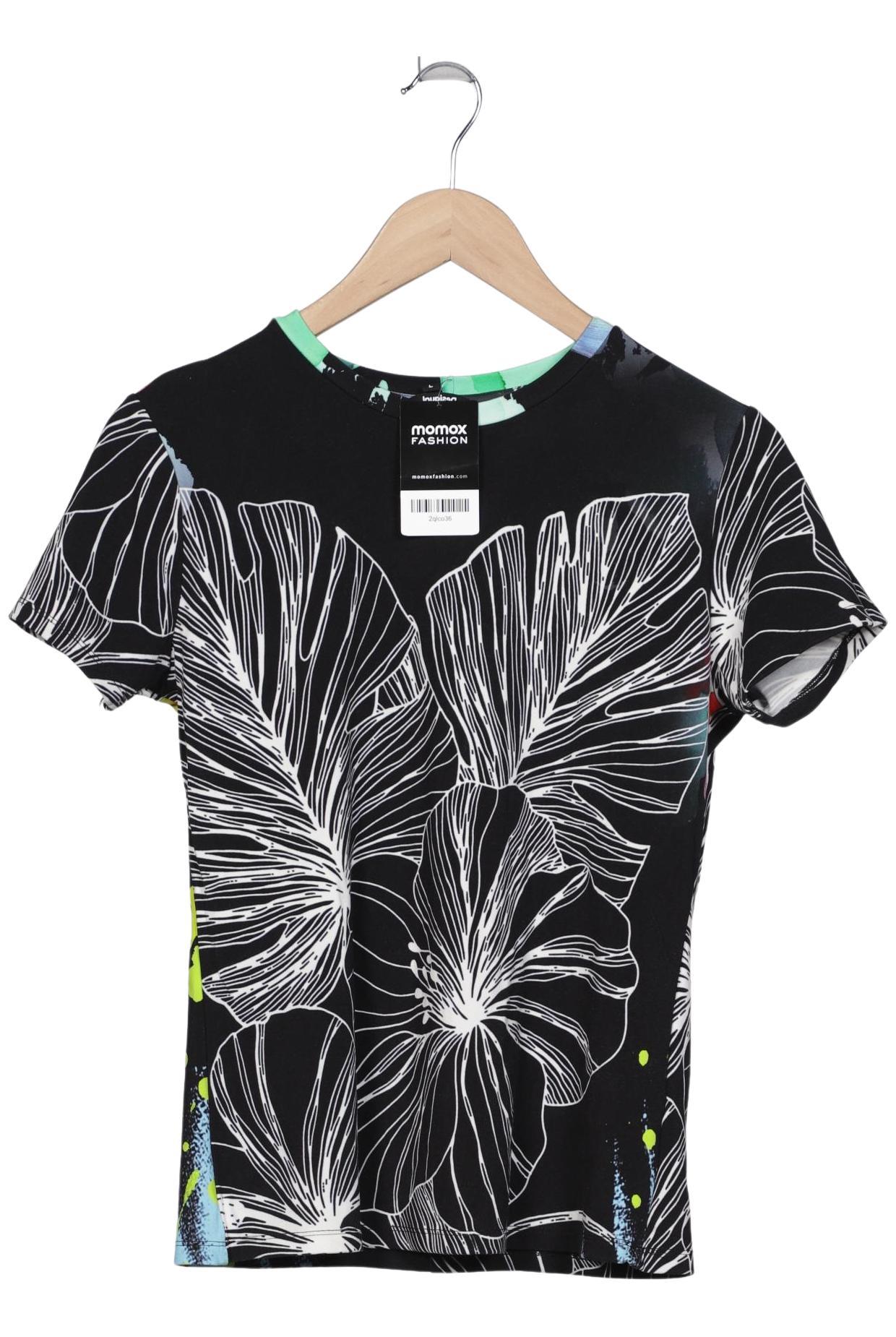 

Desigual Damen T-Shirt, schwarz, Gr. 42