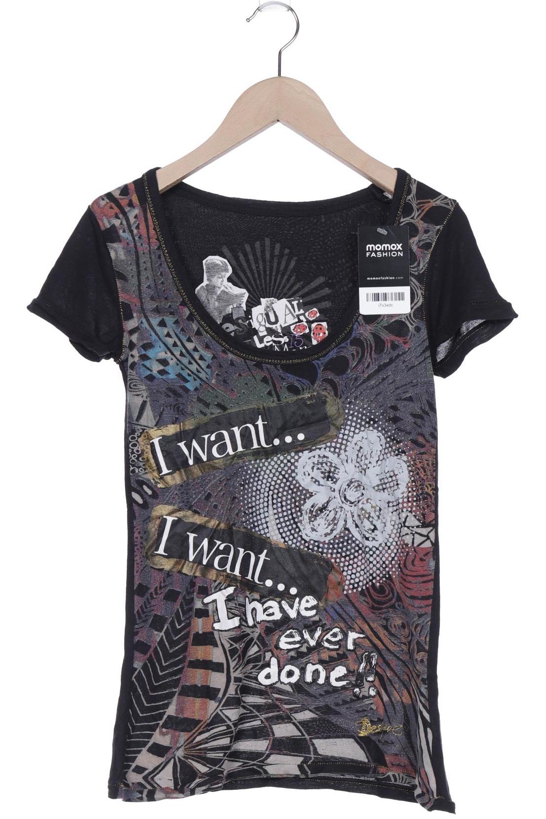 

Desigual Damen T-Shirt, mehrfarbig, Gr. 34