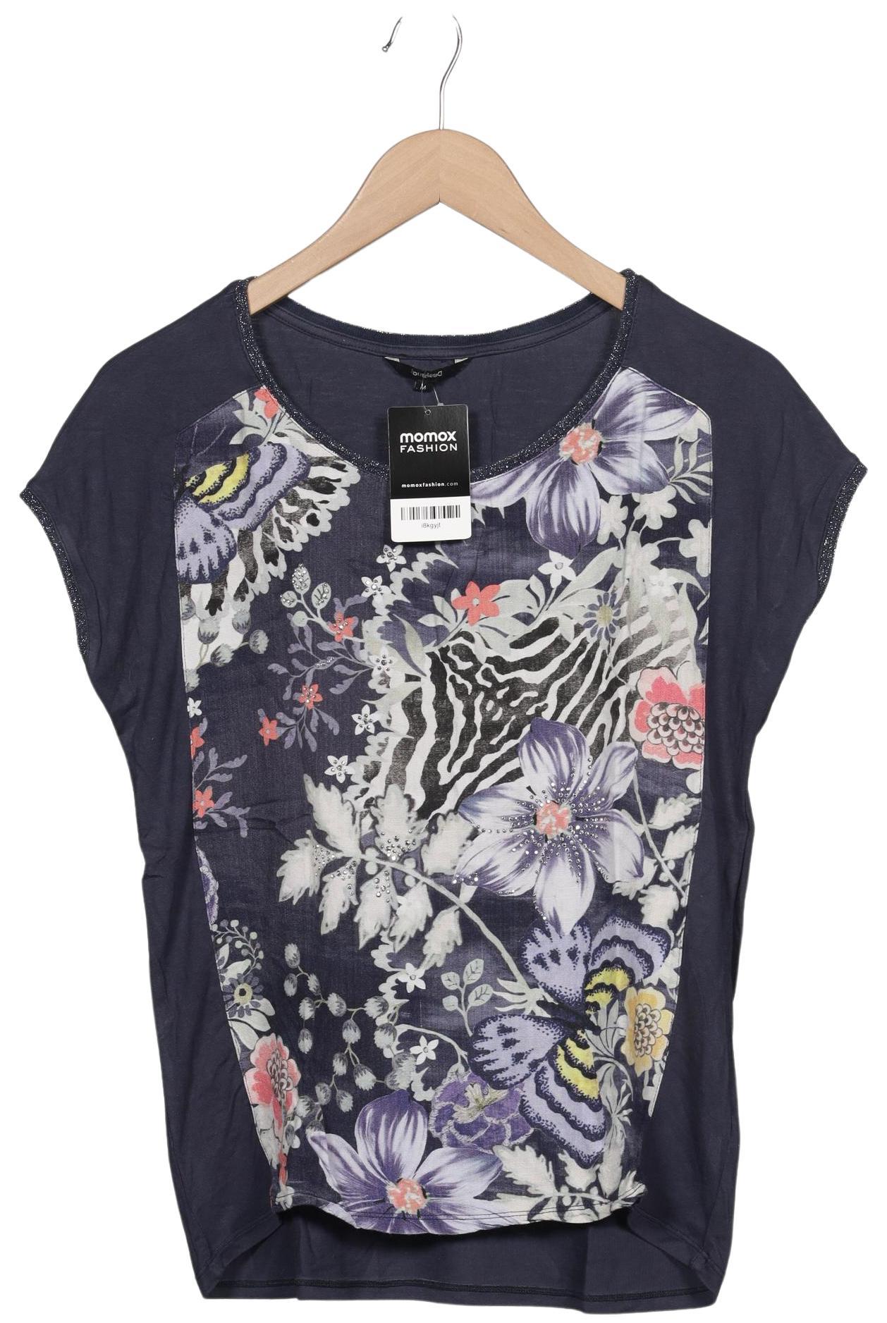 

Desigual Damen T-Shirt, marineblau, Gr. 38