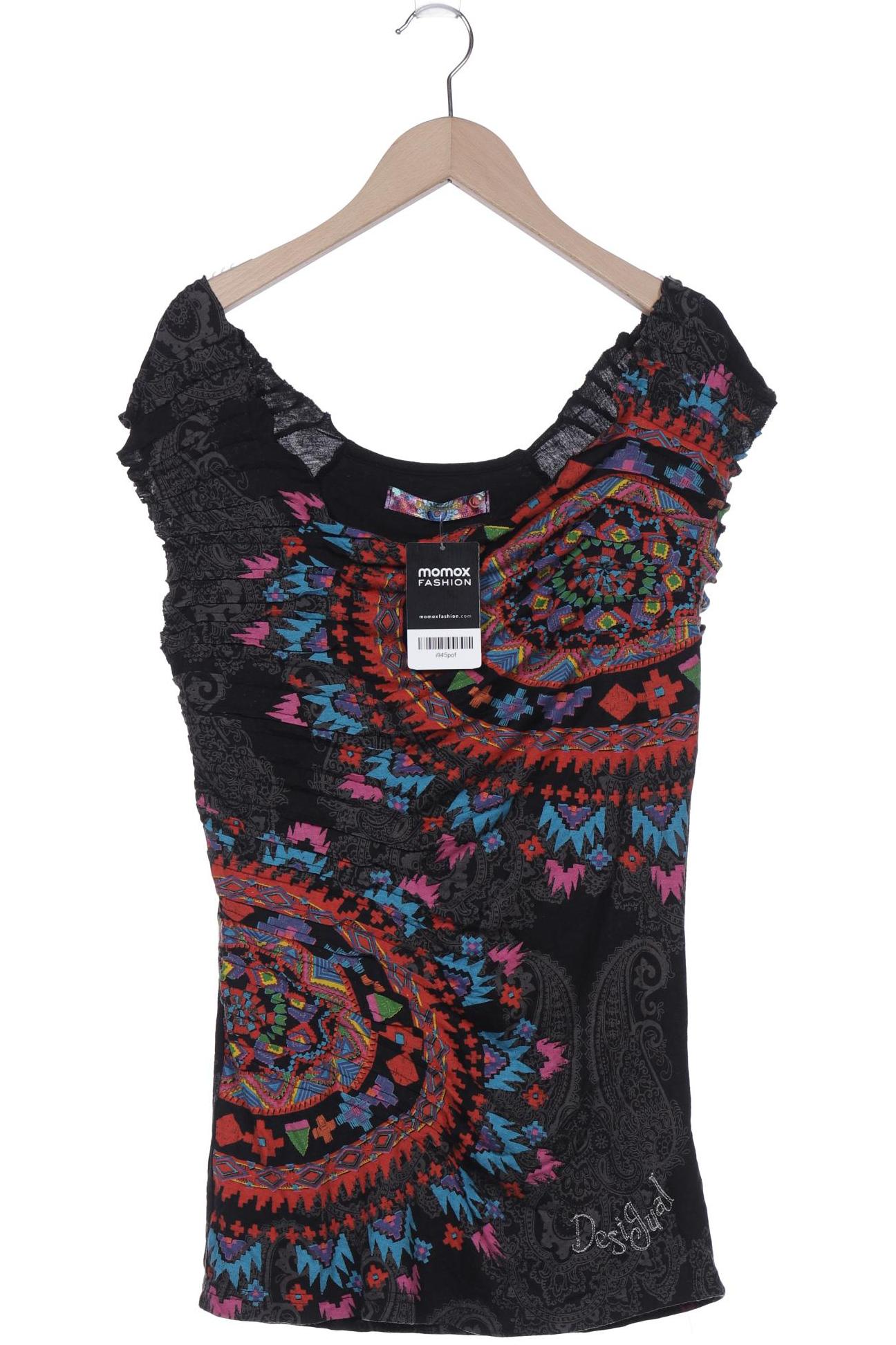 

Desigual Damen T-Shirt, schwarz, Gr. 38