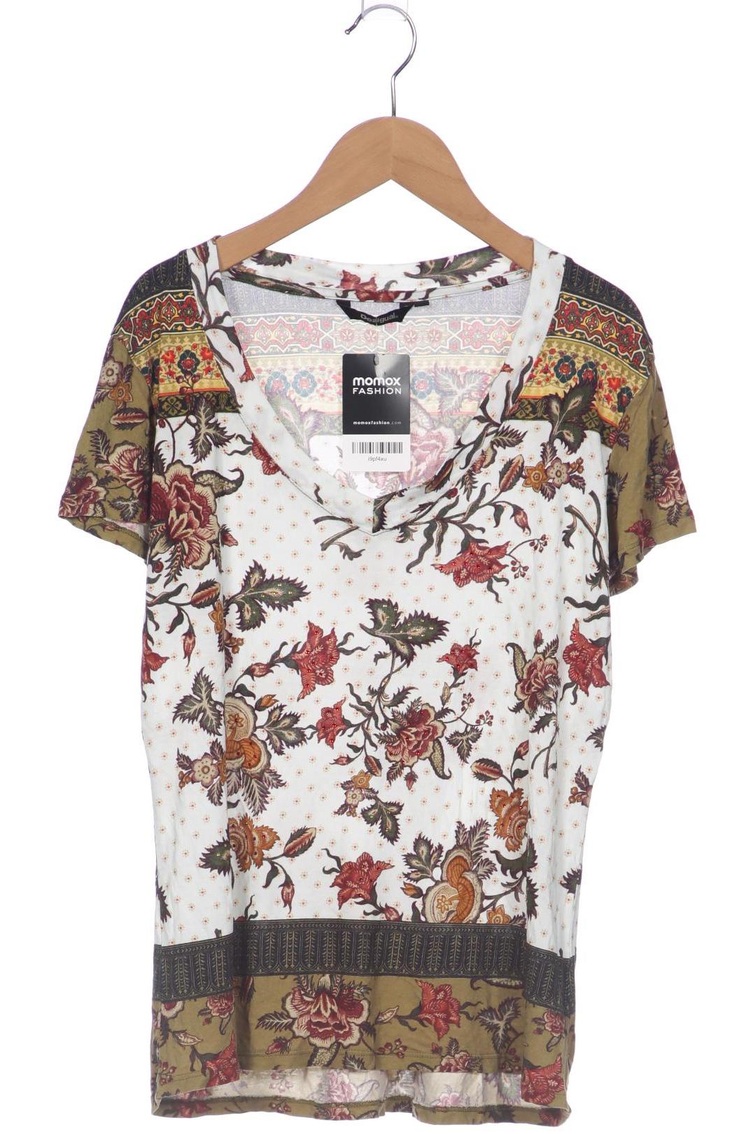 

Desigual Damen T-Shirt, grün, Gr. 38