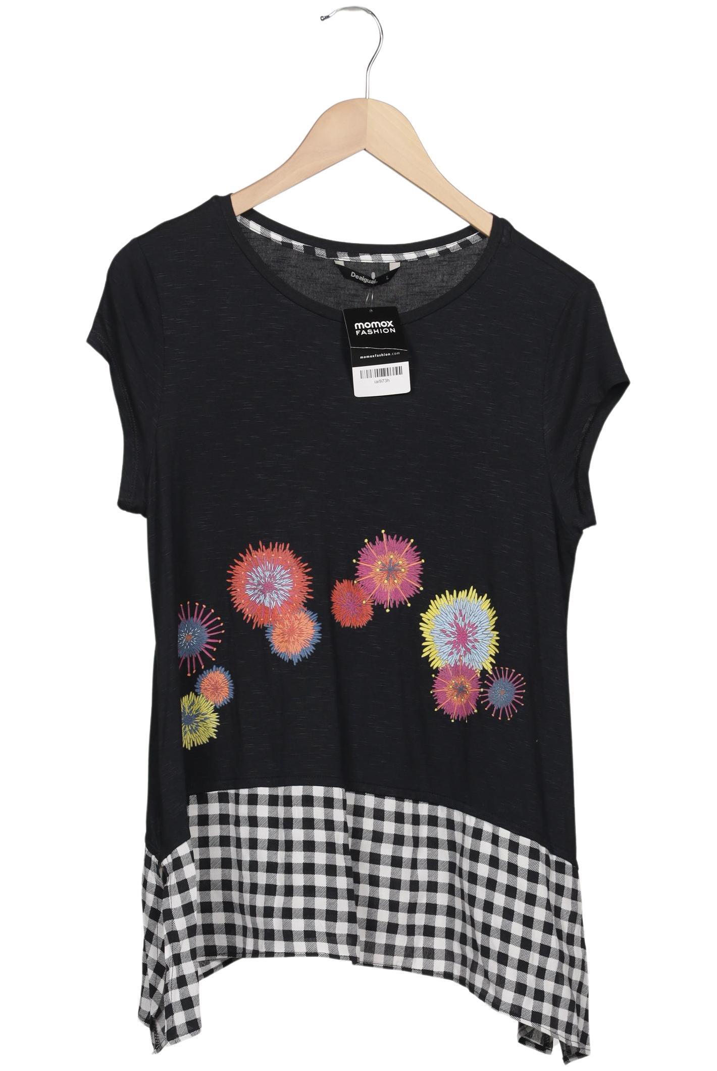 

Desigual Damen T-Shirt, marineblau, Gr. 42