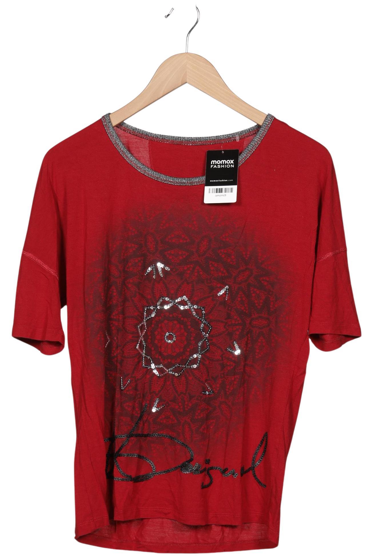 

Desigual Damen T-Shirt, rot, Gr. 42