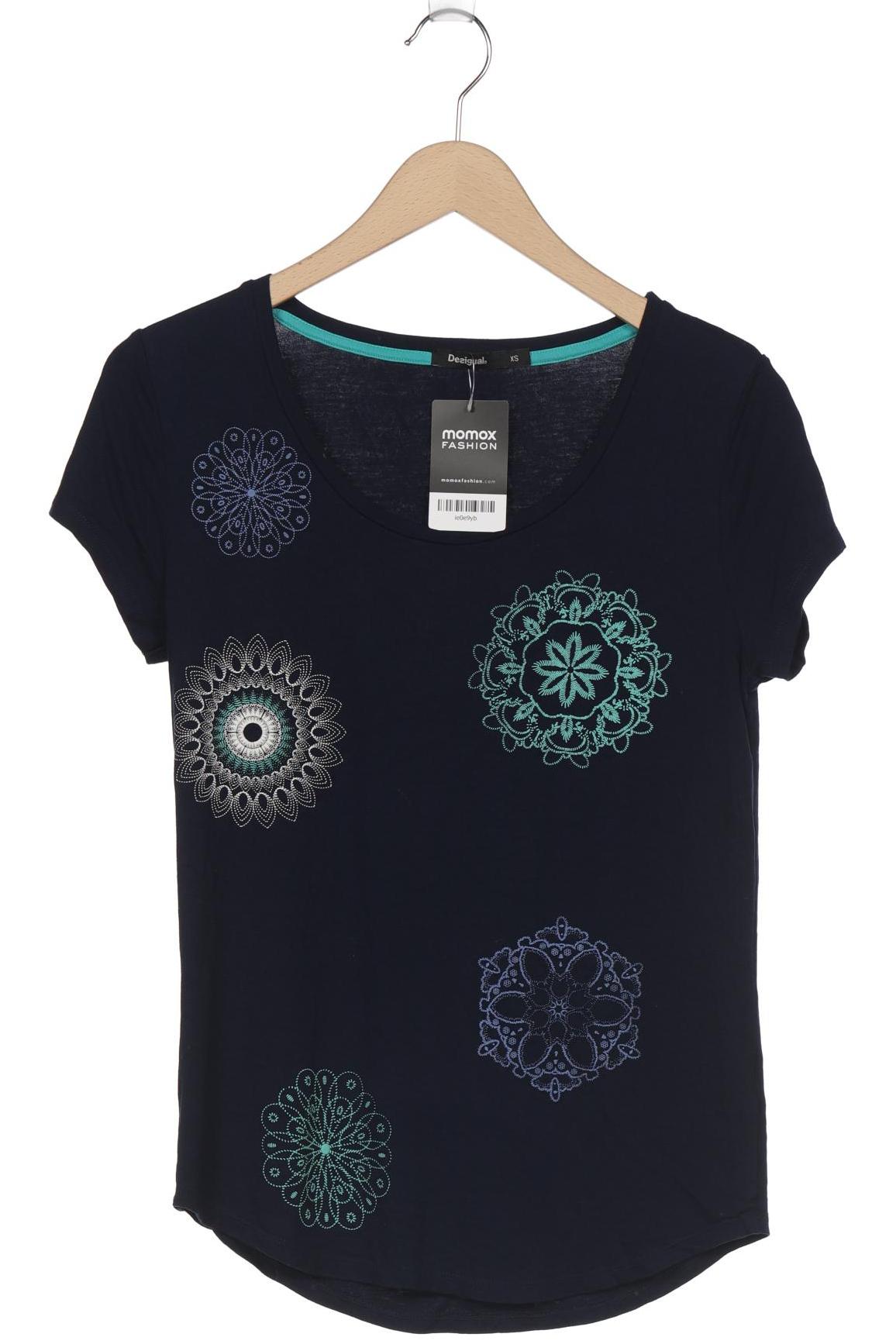 

Desigual Damen T-Shirt, marineblau