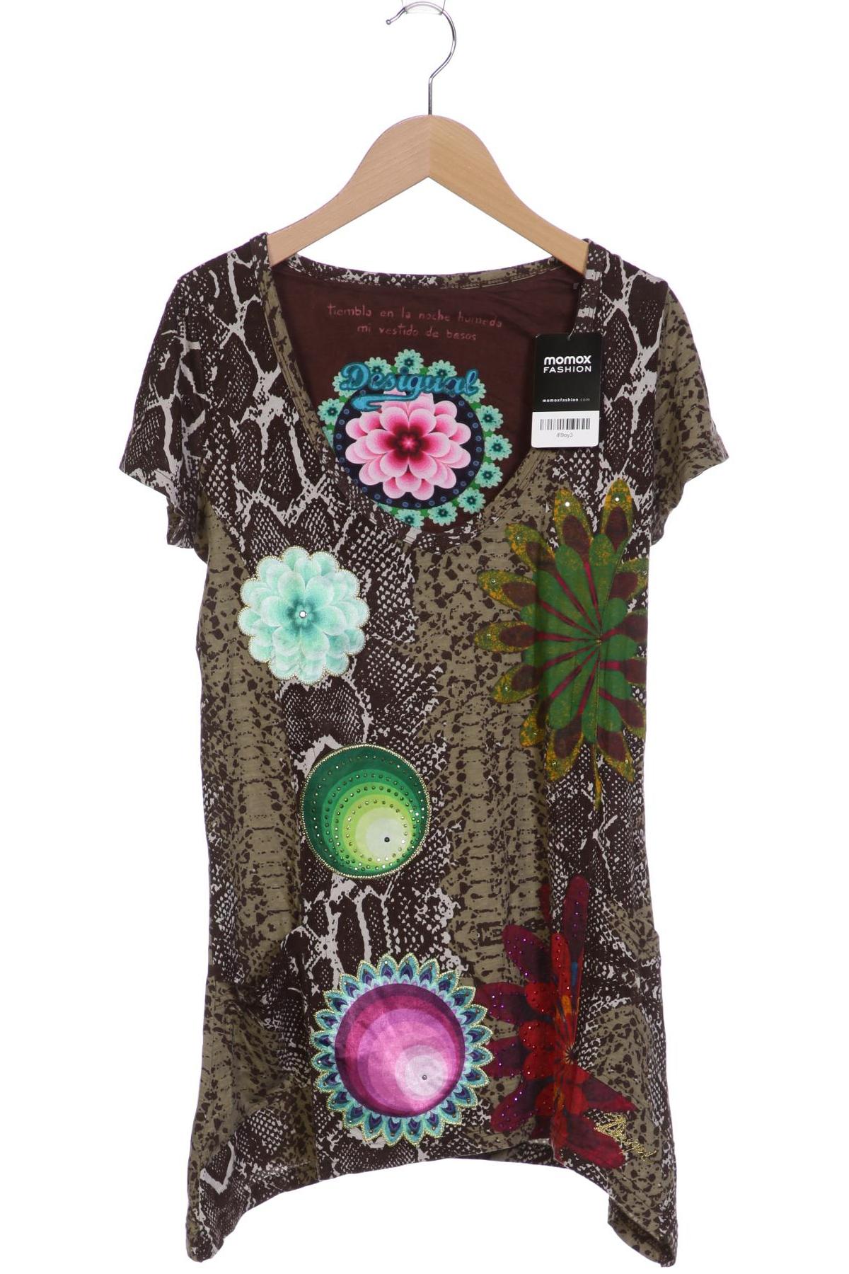 

Desigual Damen T-Shirt, braun