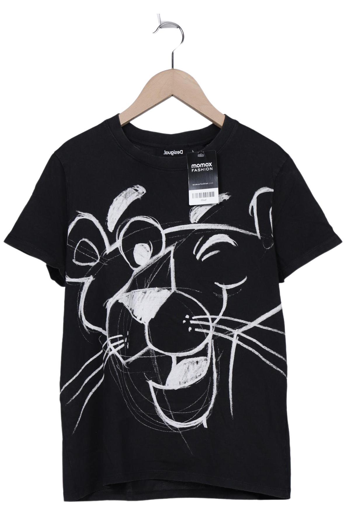 

Desigual Damen T-Shirt, schwarz, Gr. 42