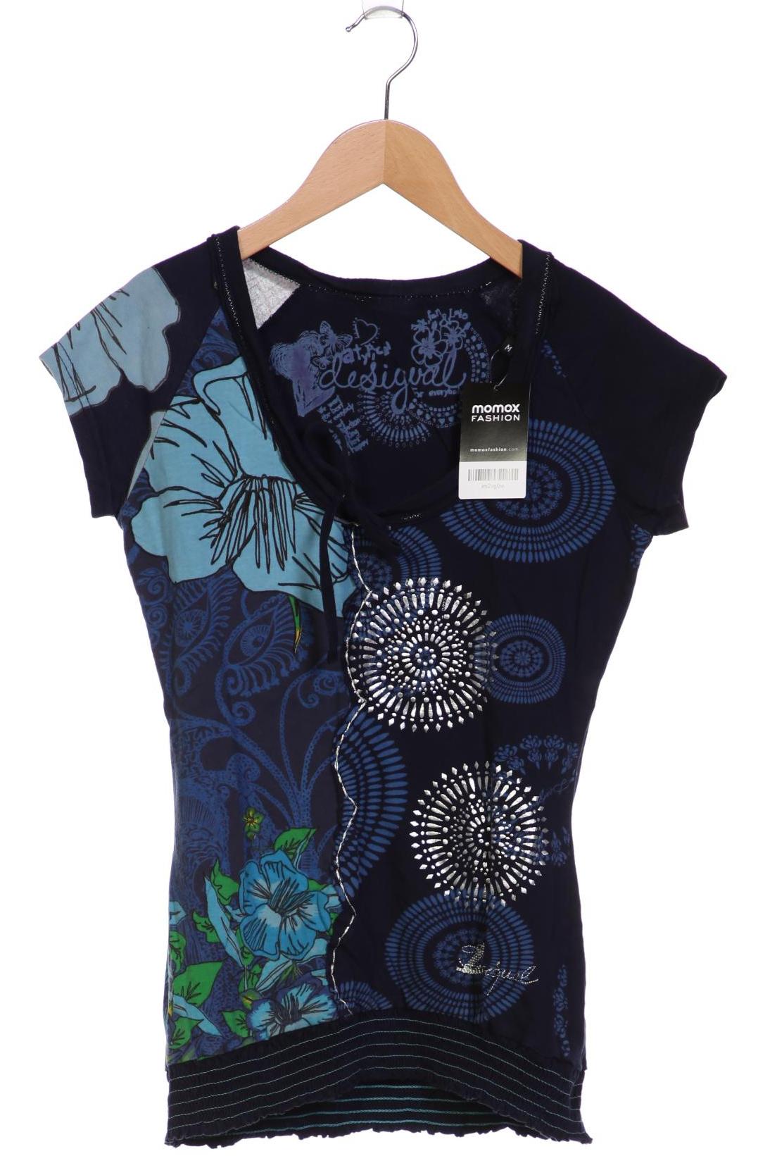 

Desigual Damen T-Shirt, marineblau, Gr. 38