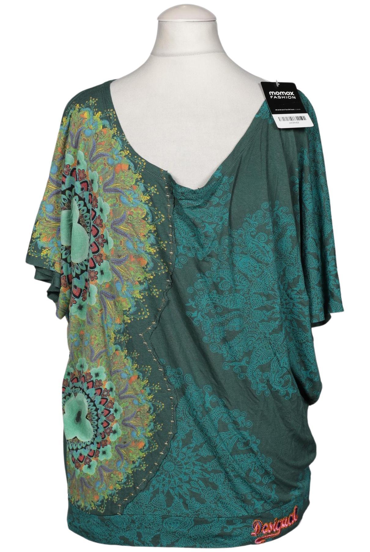 

Desigual Damen T-Shirt, grün, Gr. 38