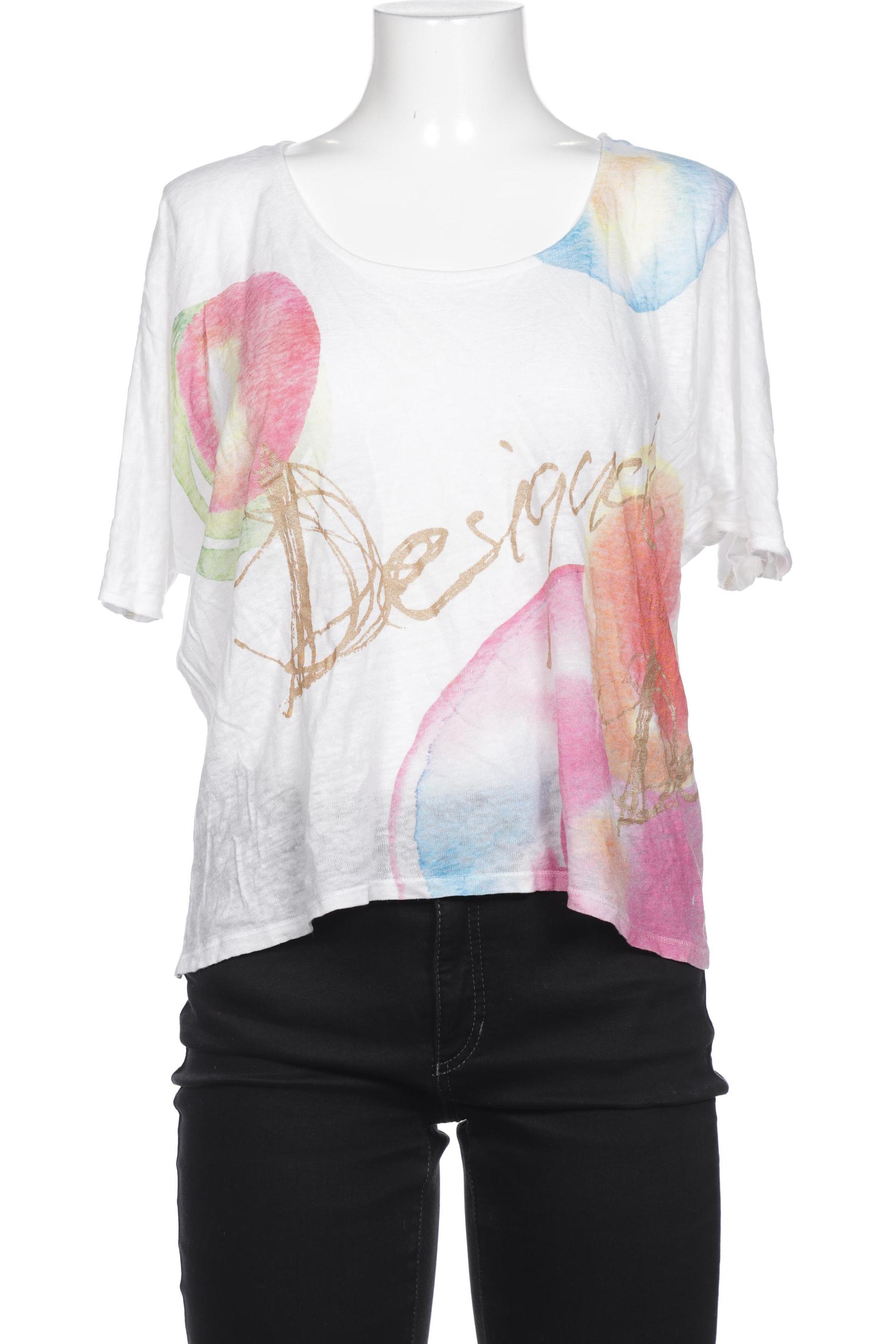 

Desigual Damen T-Shirt, weiß