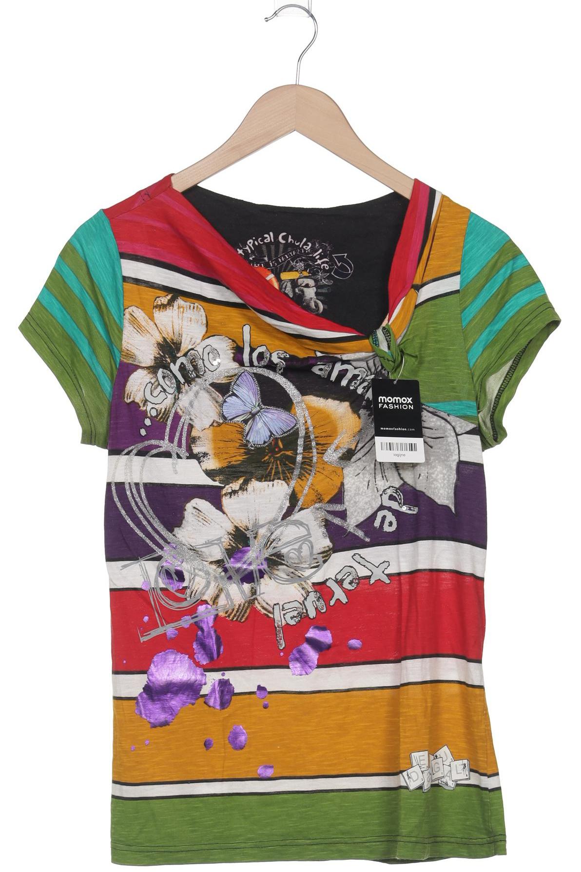 

Desigual Damen T-Shirt, mehrfarbig, Gr. 42