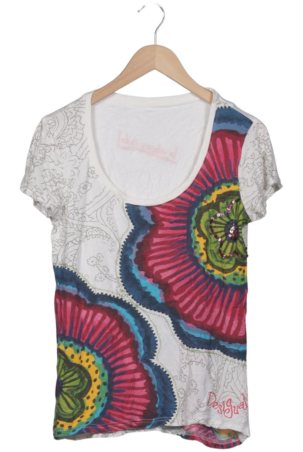 

Desigual Damen T-Shirt, mehrfarbig, Gr. 44