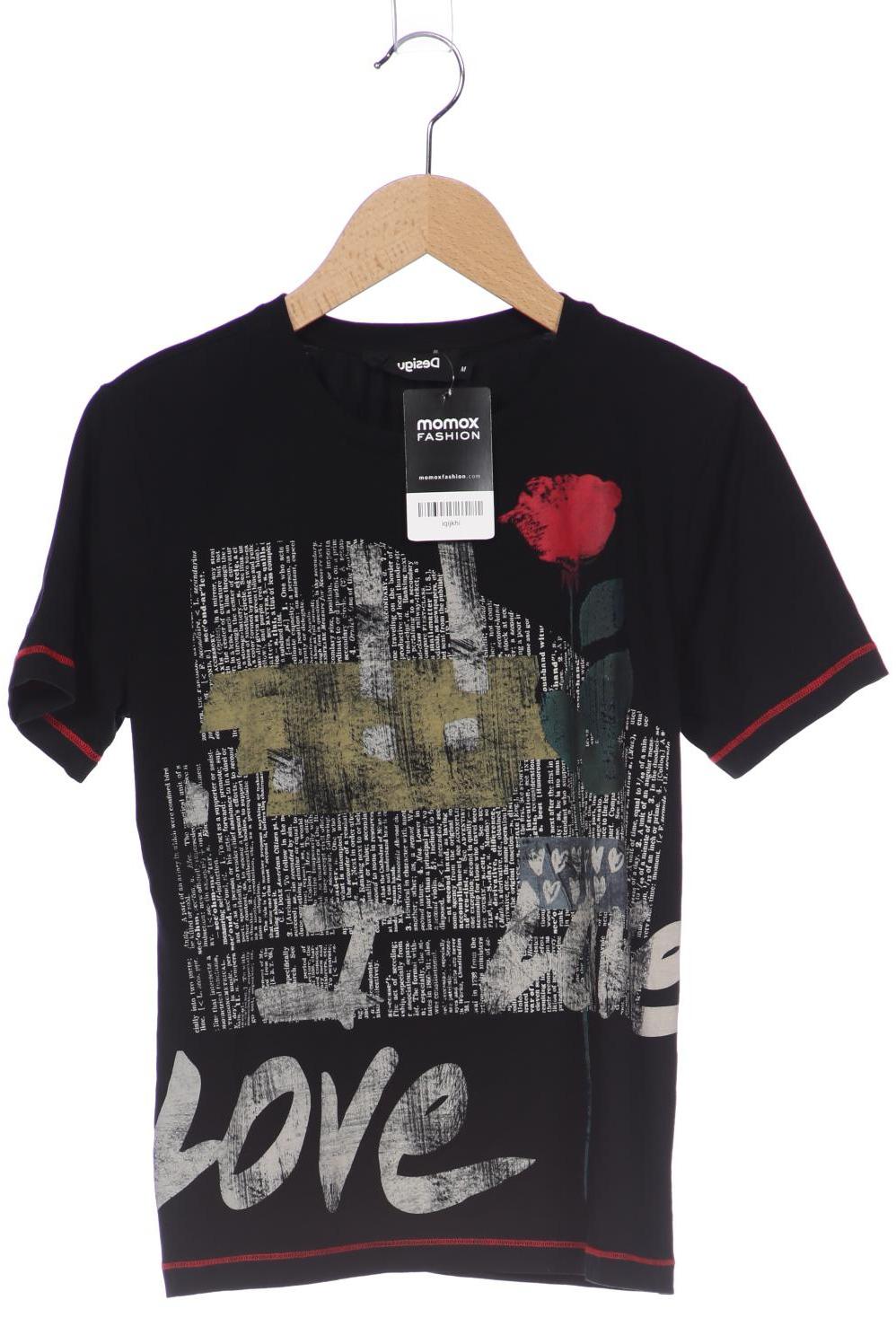

Desigual Damen T-Shirt, schwarz, Gr. 38