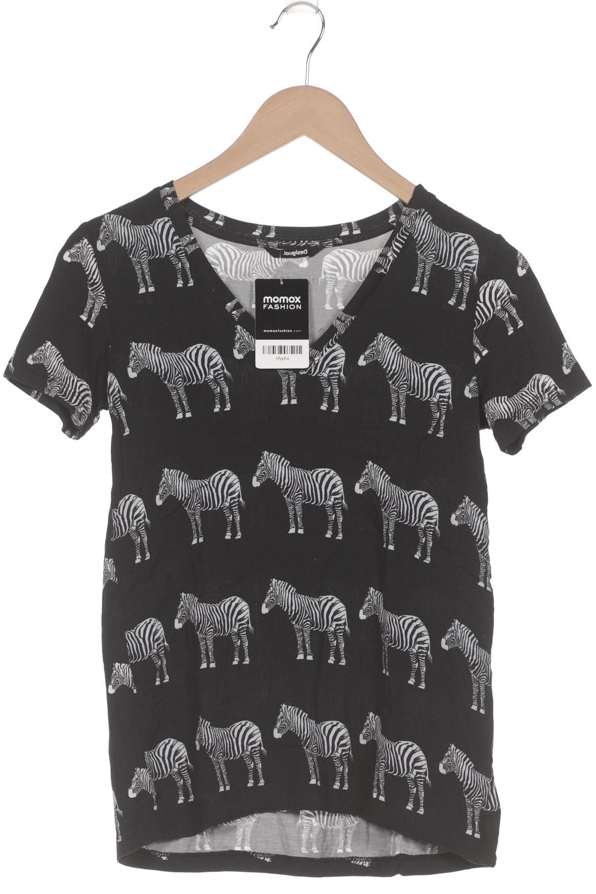 

Desigual Damen T-Shirt, schwarz, Gr. 36