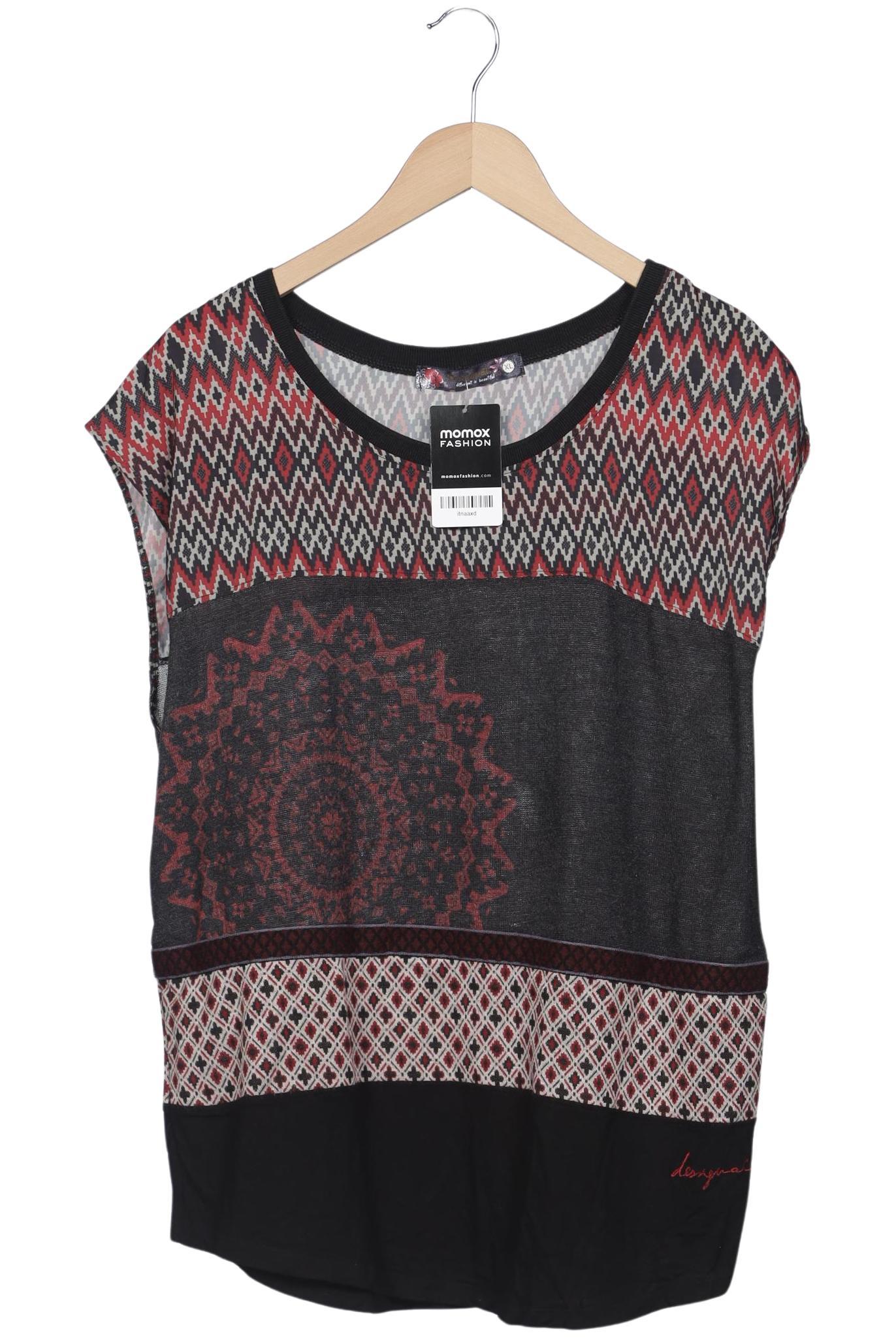 

Desigual Damen T-Shirt, grau, Gr. 44