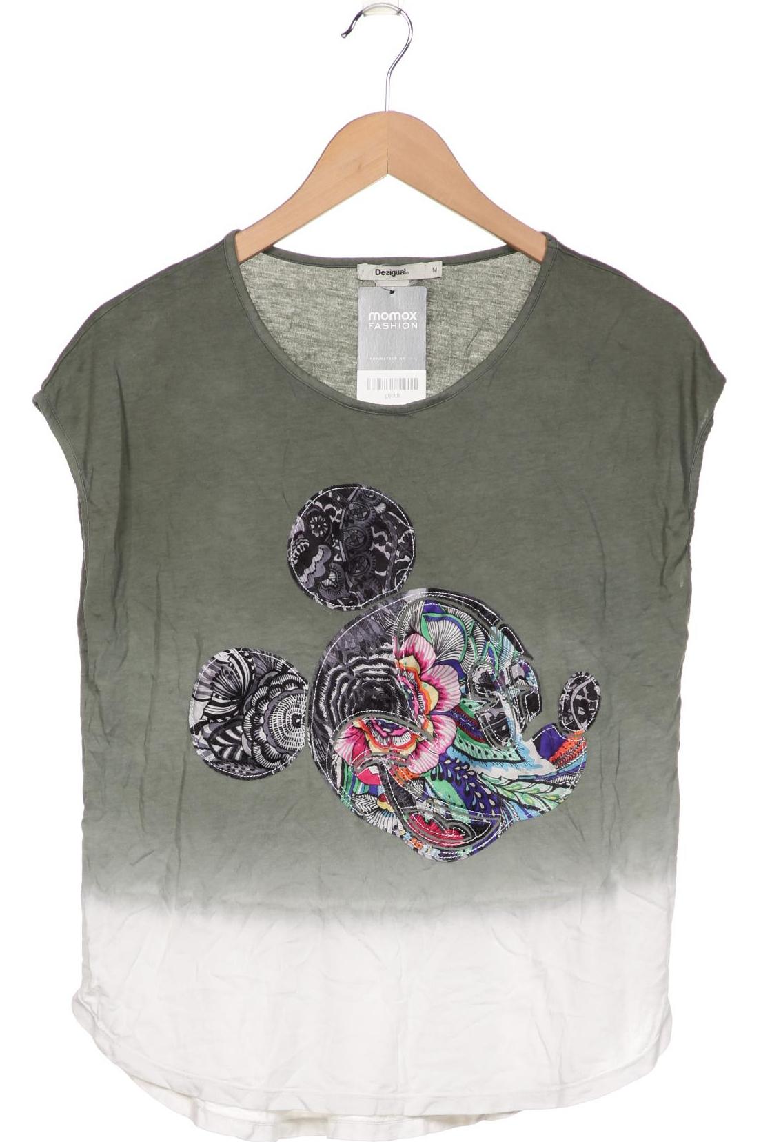 

Desigual Damen T-Shirt, grün, Gr. 38