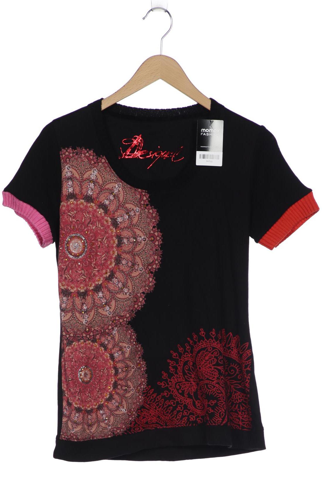 

Desigual Damen T-Shirt, schwarz