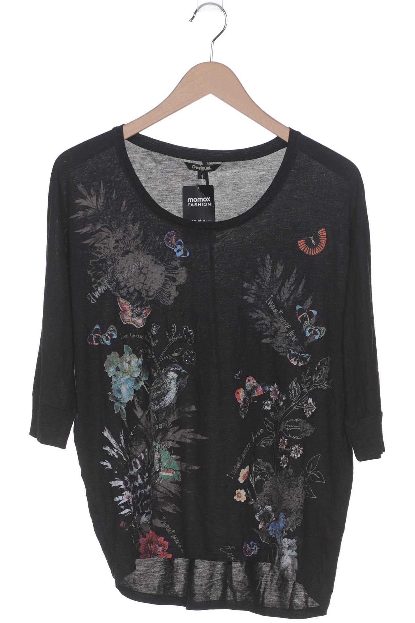 

Desigual Damen T-Shirt, grau, Gr. 36