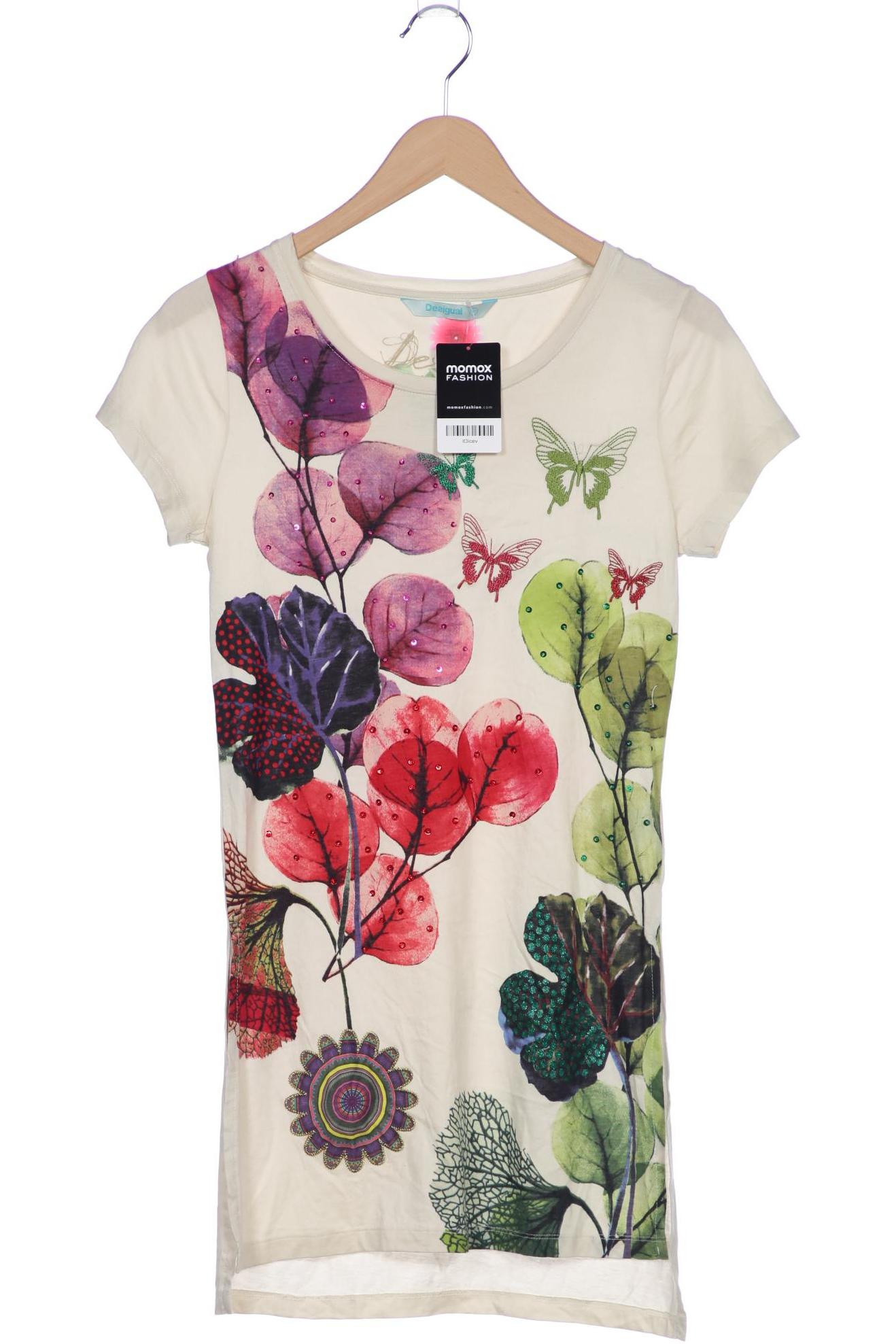 

Desigual Damen T-Shirt, mehrfarbig, Gr. 36