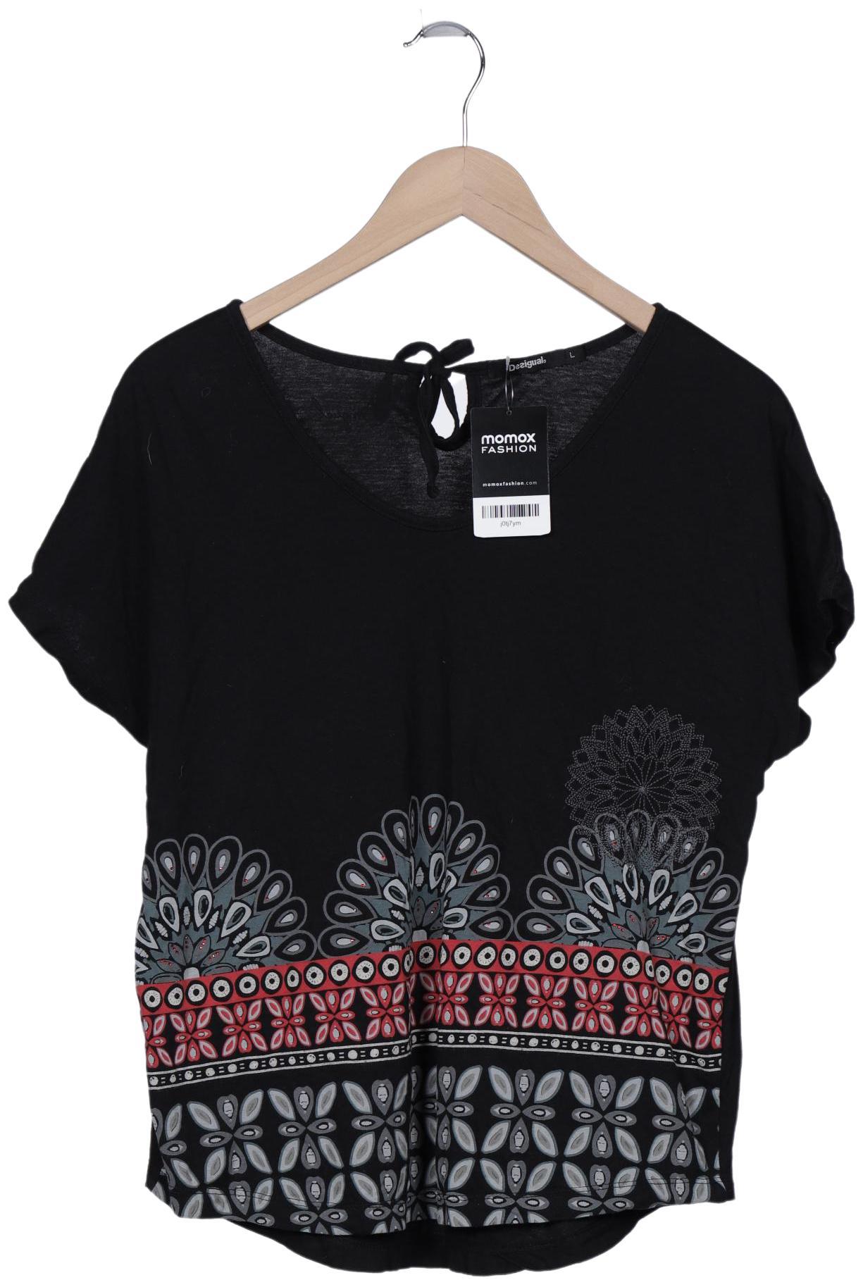 

Desigual Damen T-Shirt, schwarz, Gr. 42