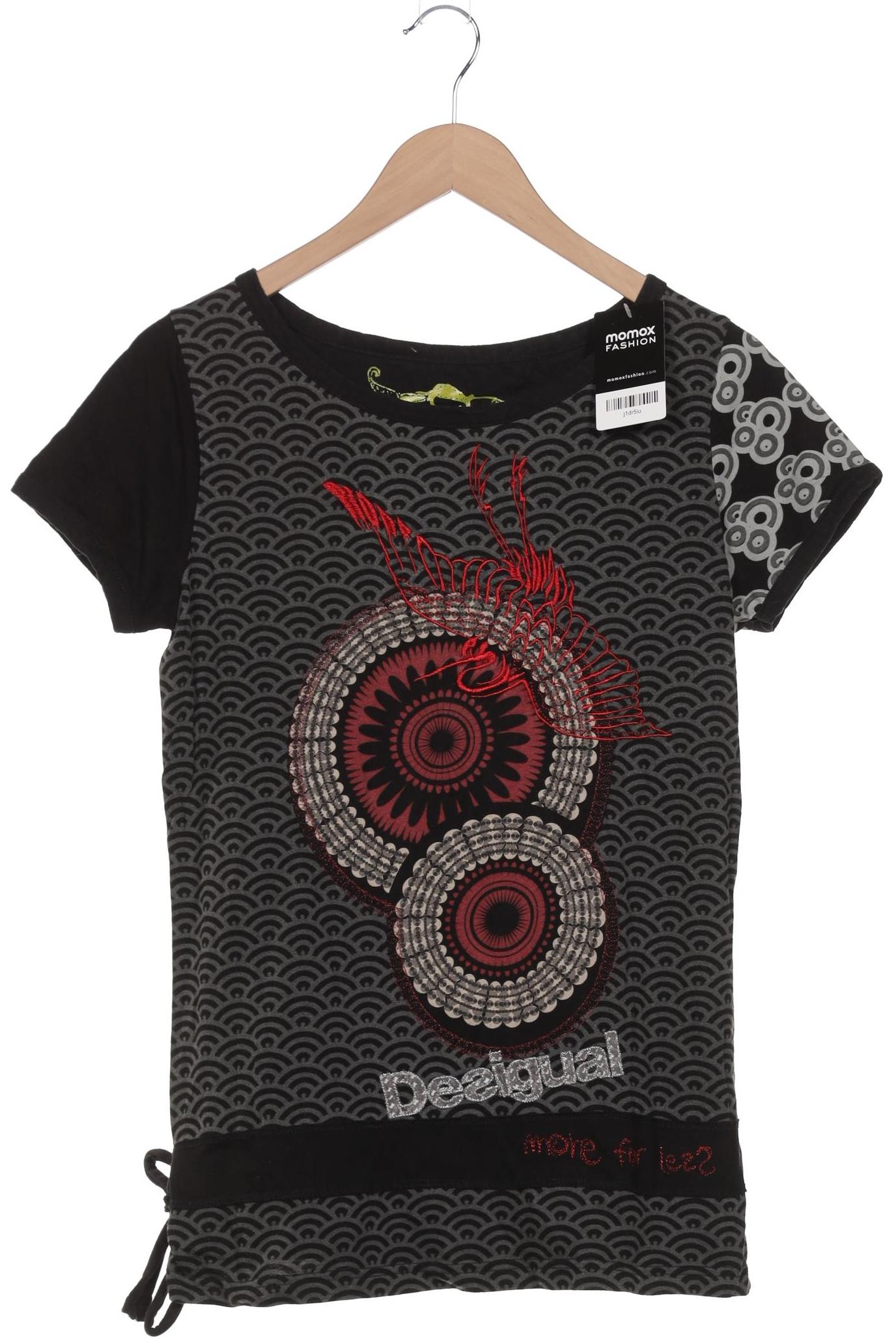 

Desigual Damen T-Shirt, schwarz, Gr. 44