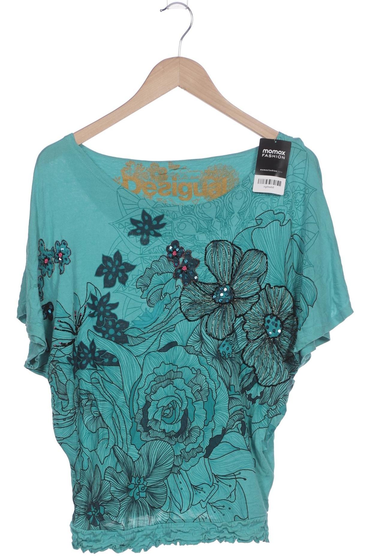 

Desigual Damen T-Shirt, türkis, Gr. 38