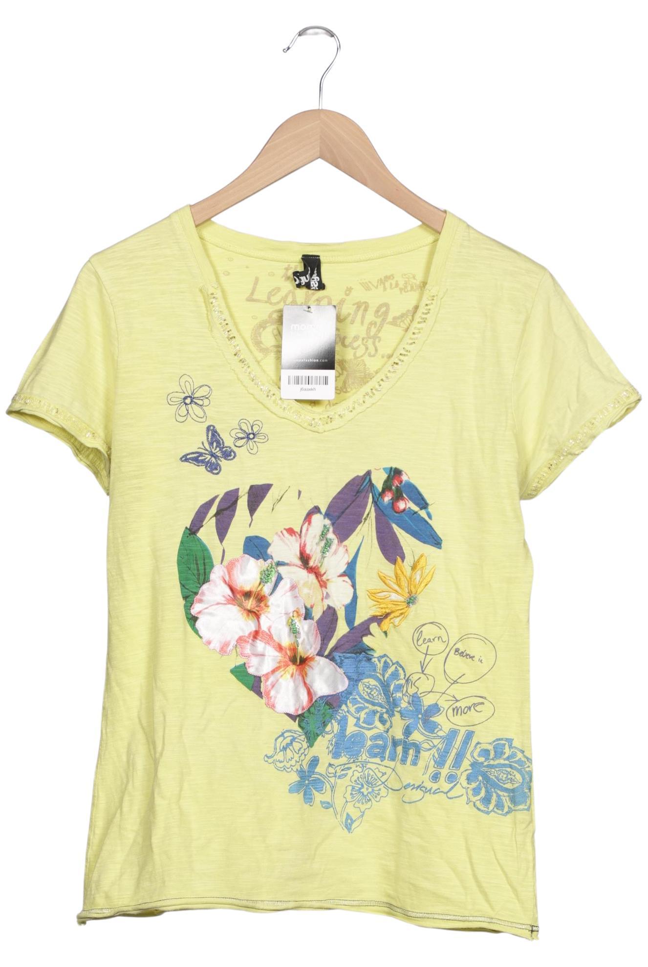 

Desigual Damen T-Shirt, gelb, Gr. 42