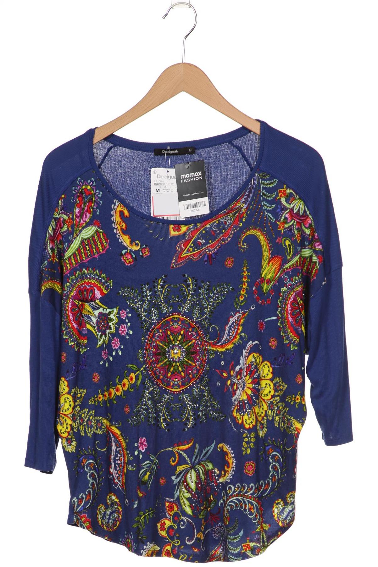 

Desigual Damen T-Shirt, blau, Gr. 38