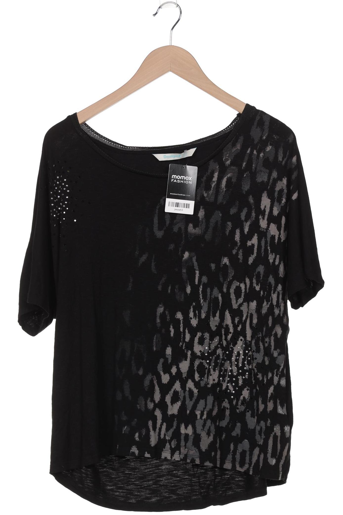 

Desigual Damen T-Shirt, schwarz, Gr. 42