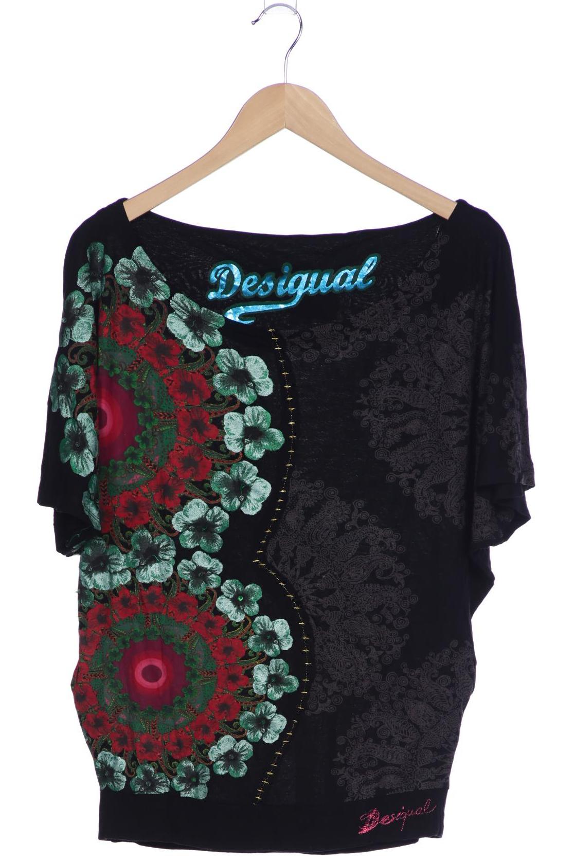 

Desigual Damen T-Shirt, schwarz, Gr. 42