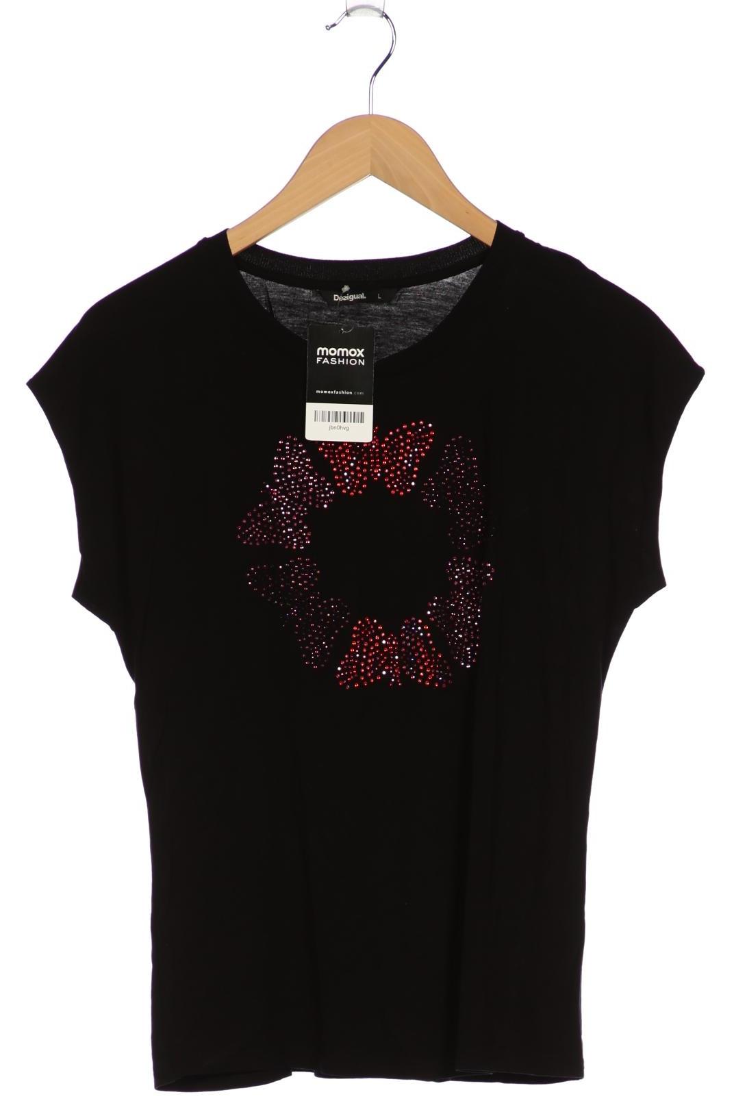 

Desigual Damen T-Shirt, schwarz, Gr. 42