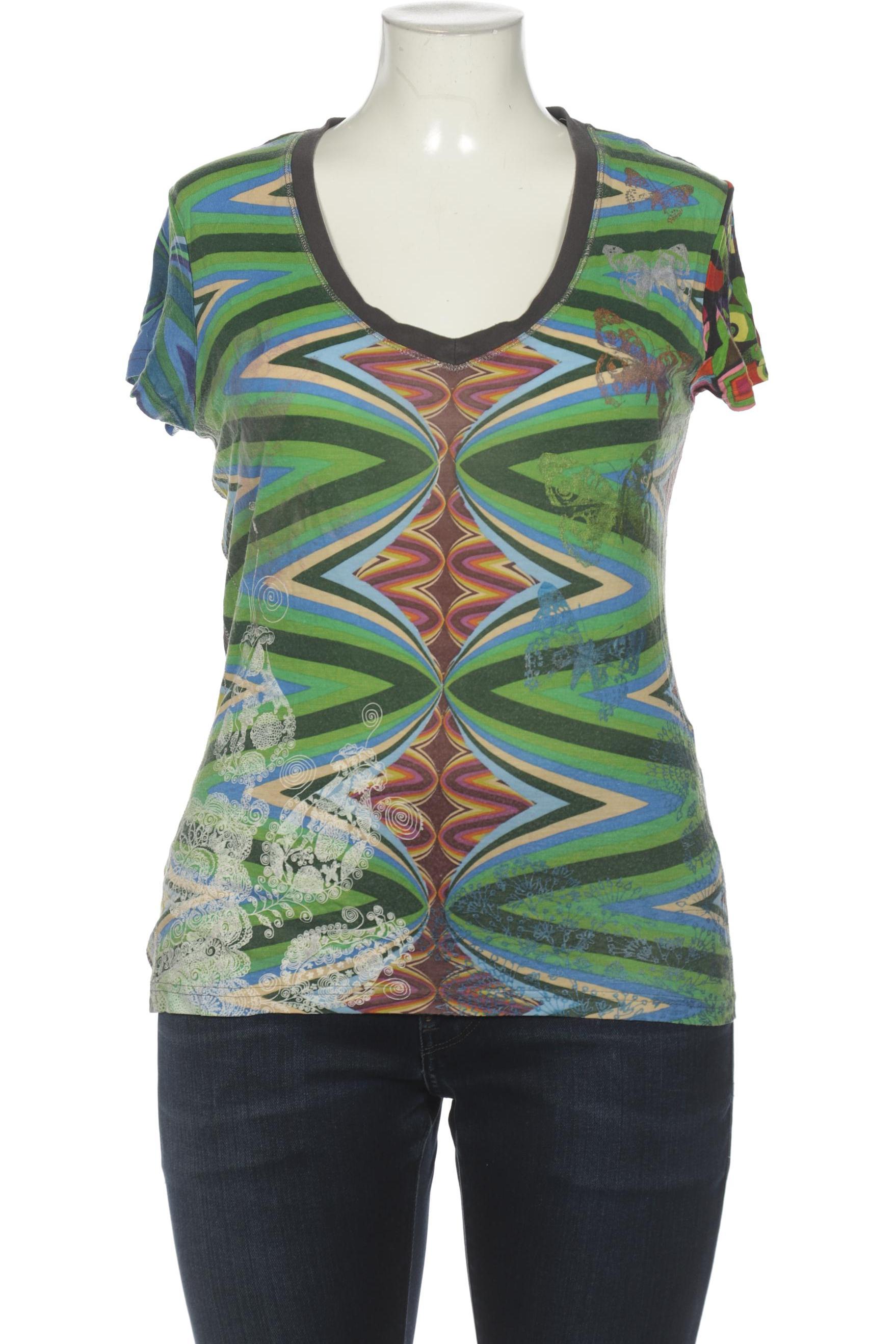 

Desigual Damen T-Shirt, grün, Gr. 44